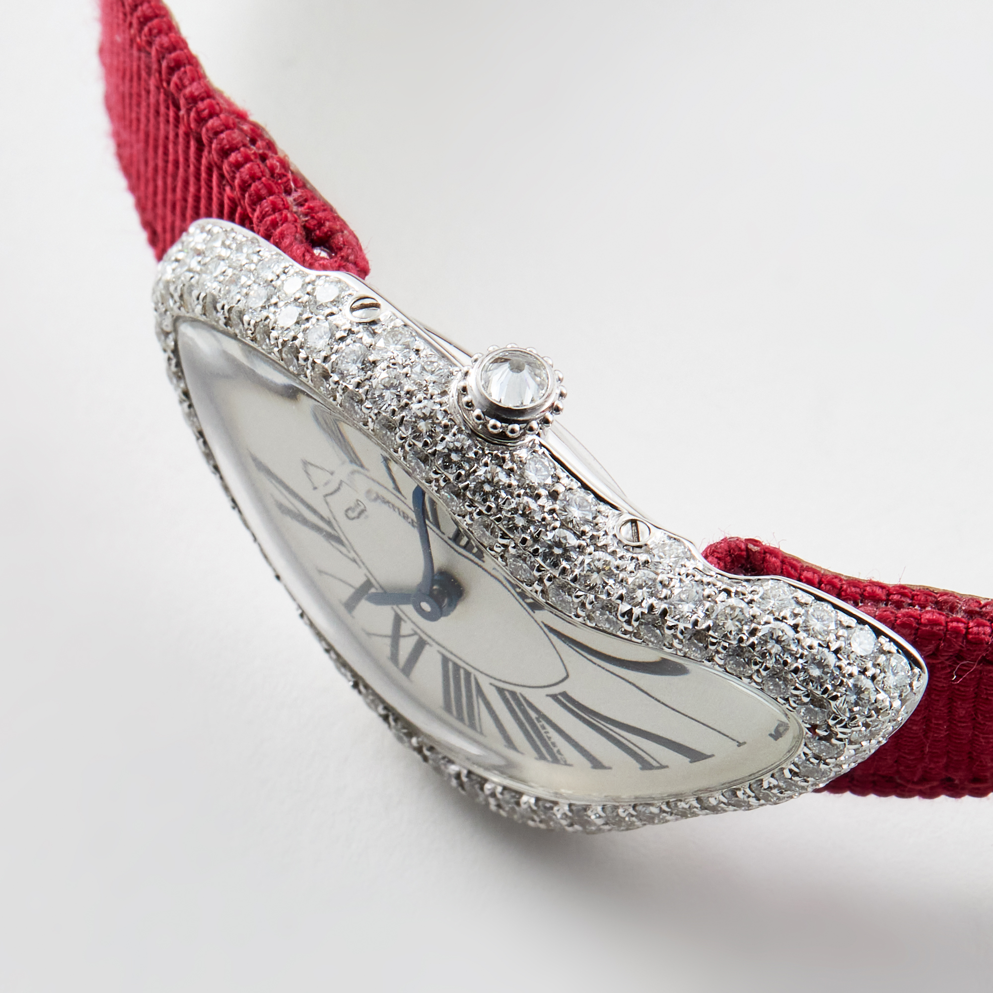 Crash de Cartier White Gold Diamond White Dial 25mm Product Image 3