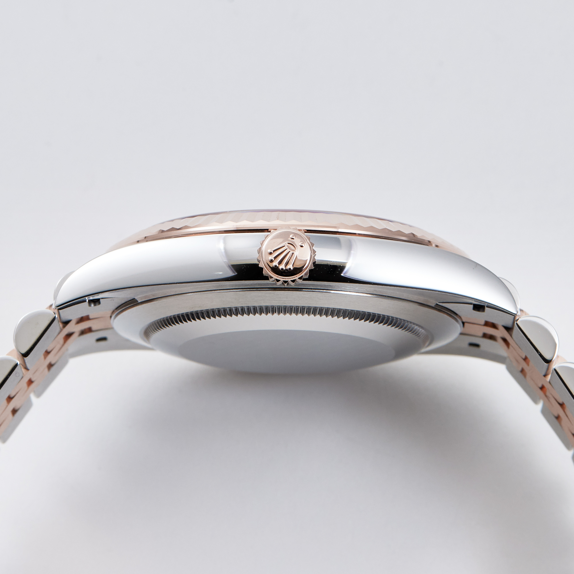 Datejust "Wimbledon" Rose Gold & Steel Jubilee Grey Dial 41mm Product Image 5