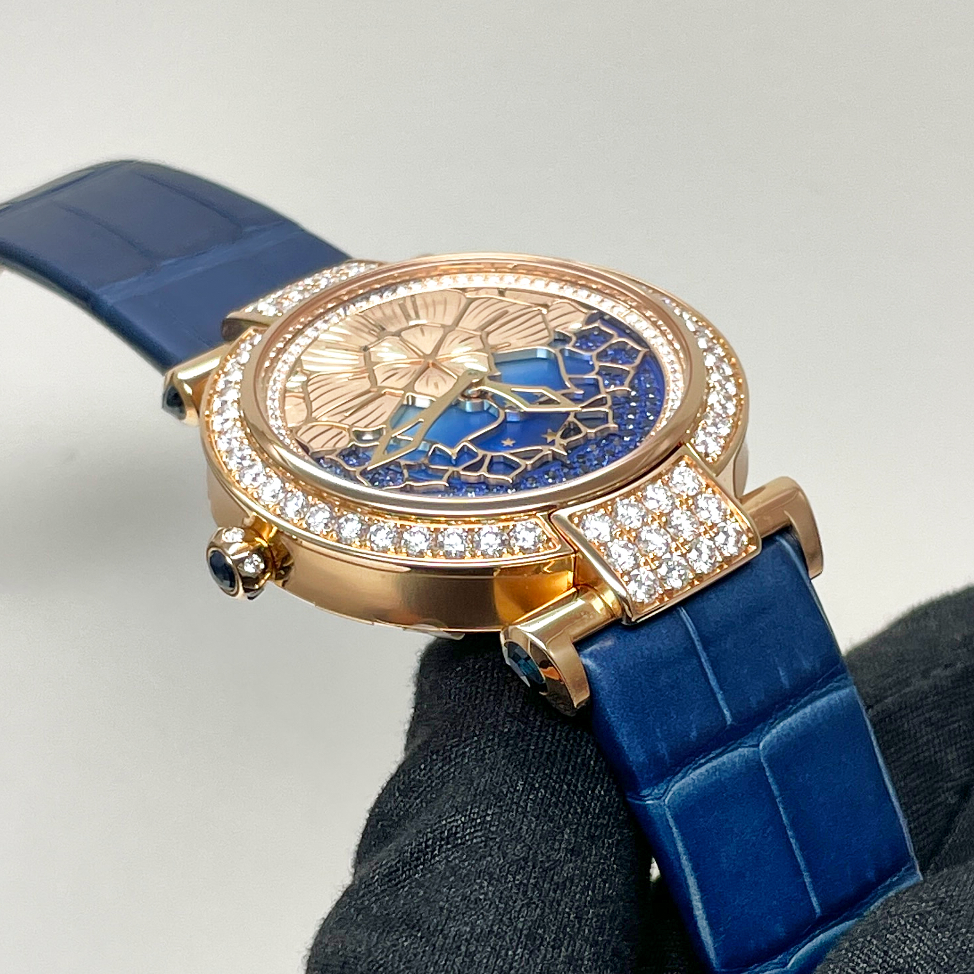 Imperiale Day & Night Rose Gold Diamond Blue Dial 36mm Product Image 5