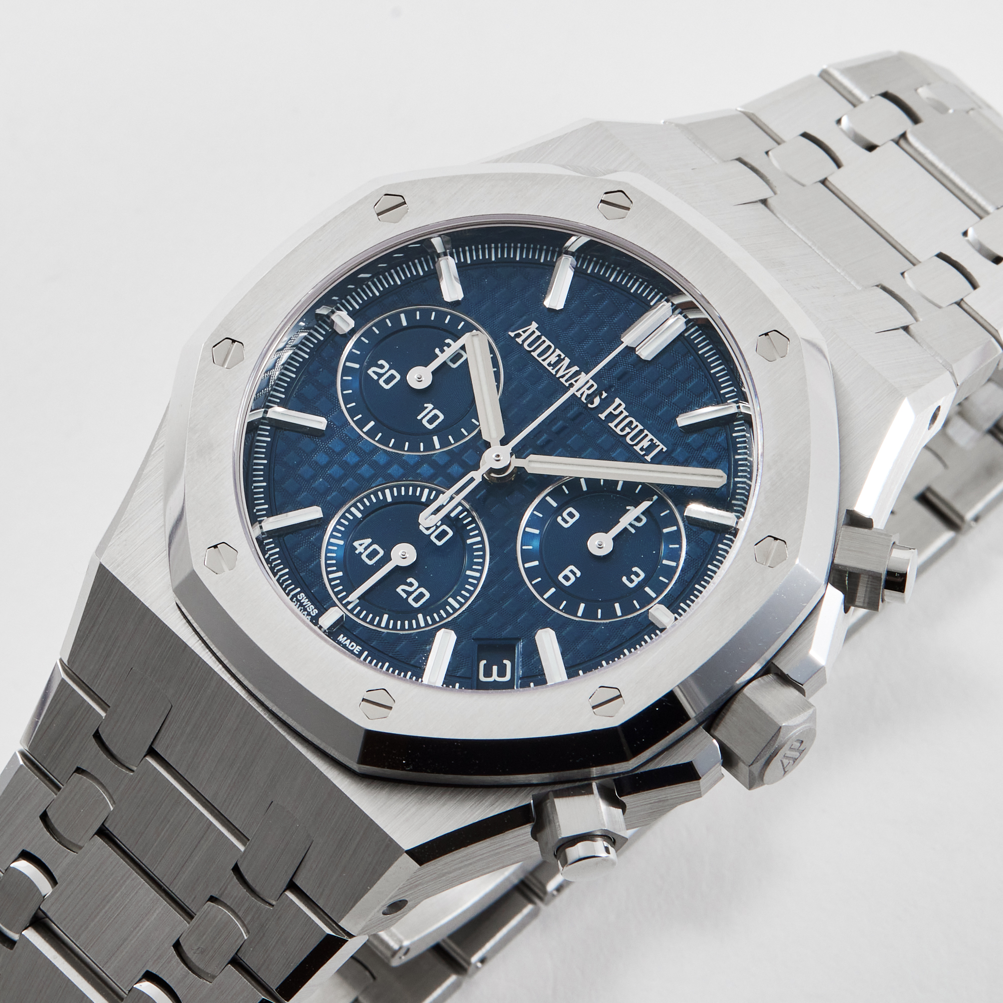 Royal Oak Chronograph "50 Anniversary" Steel Blue Dial 41mm Product Image 1