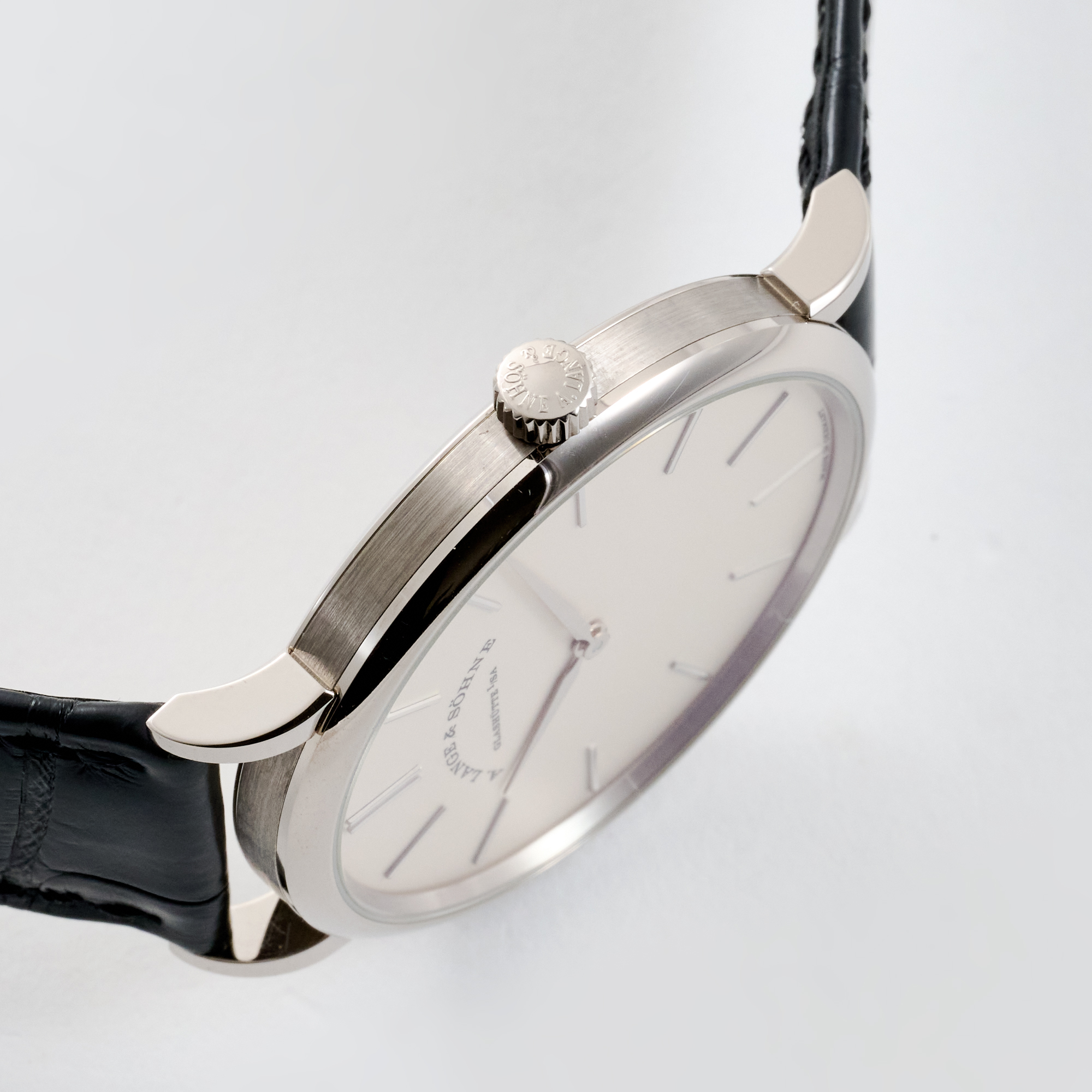 Saxonia Thin White Gold Silver Dial 37mm Product Image 3