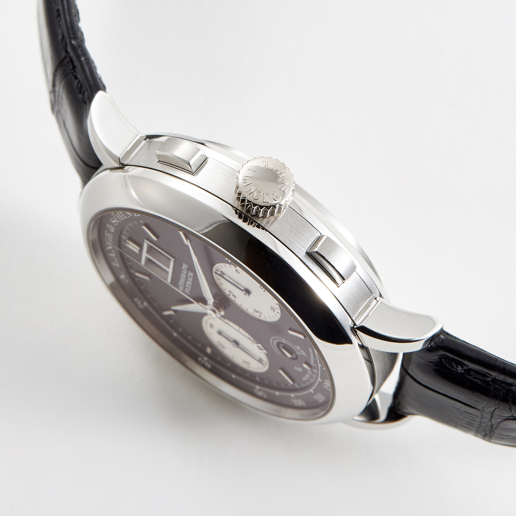 Saxonia Datograph Up/Down Platinum Black Dial 41mm Product Image 3