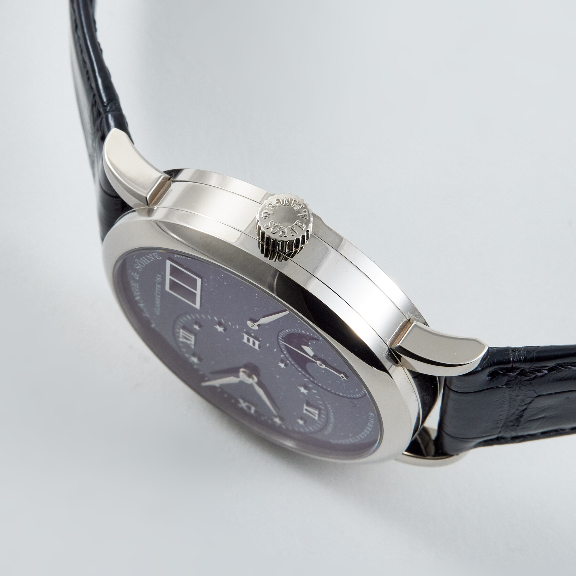 Lange 1 Moonphase White Gold Blue Dial 36mm Product Image 2