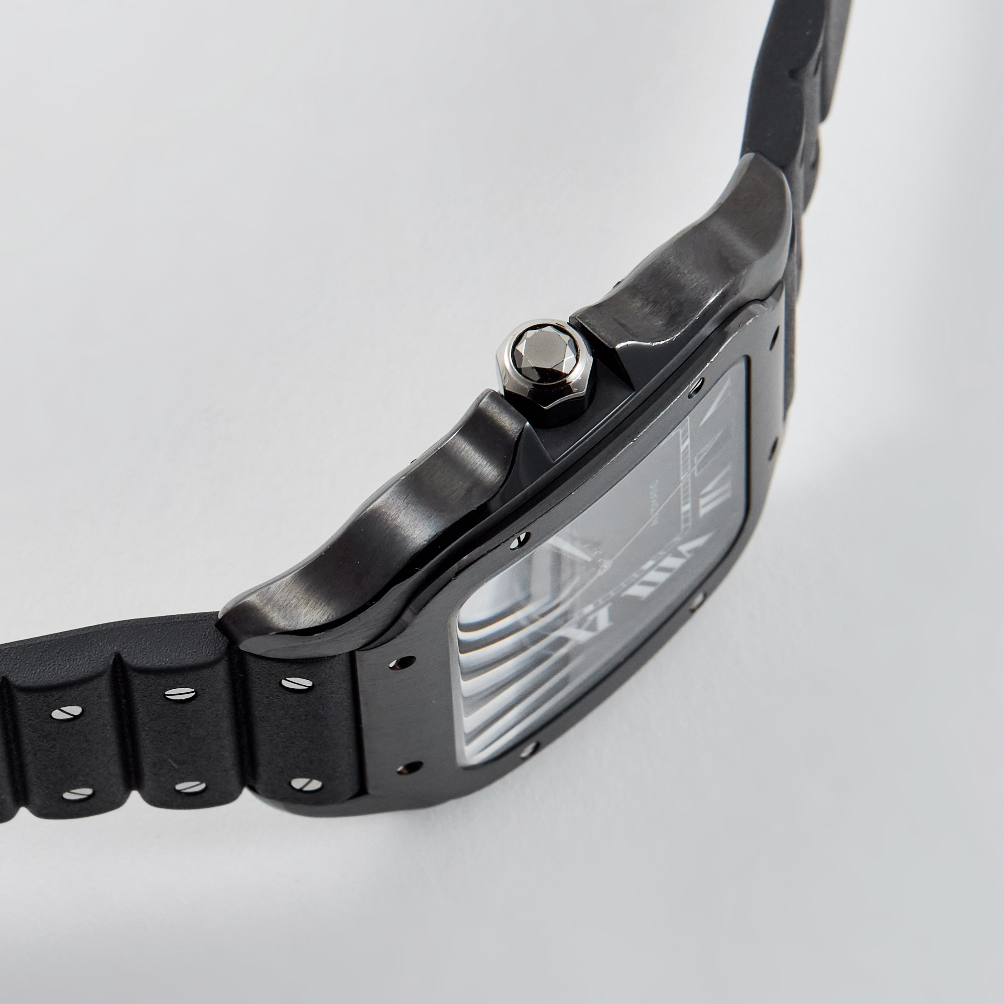 Santos de Cartier Steel Black Dial 39mm Product Image 3