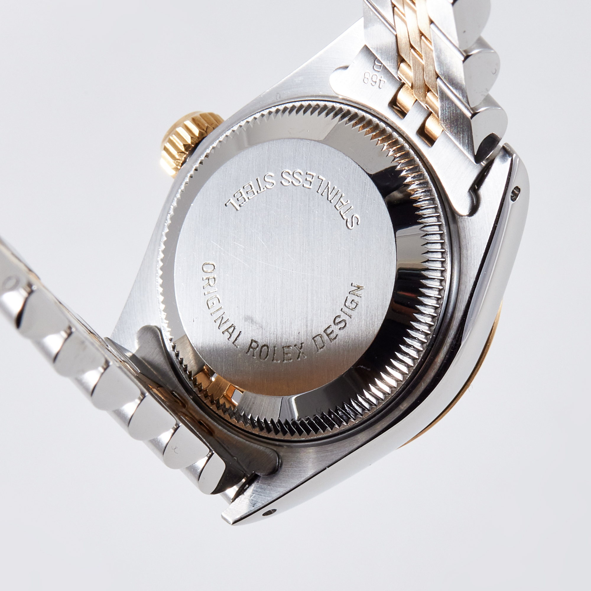 Vintage Datejust Yellow Gold & Steel Jubilee Champagne Arabic Dial 26mm Product Image 7