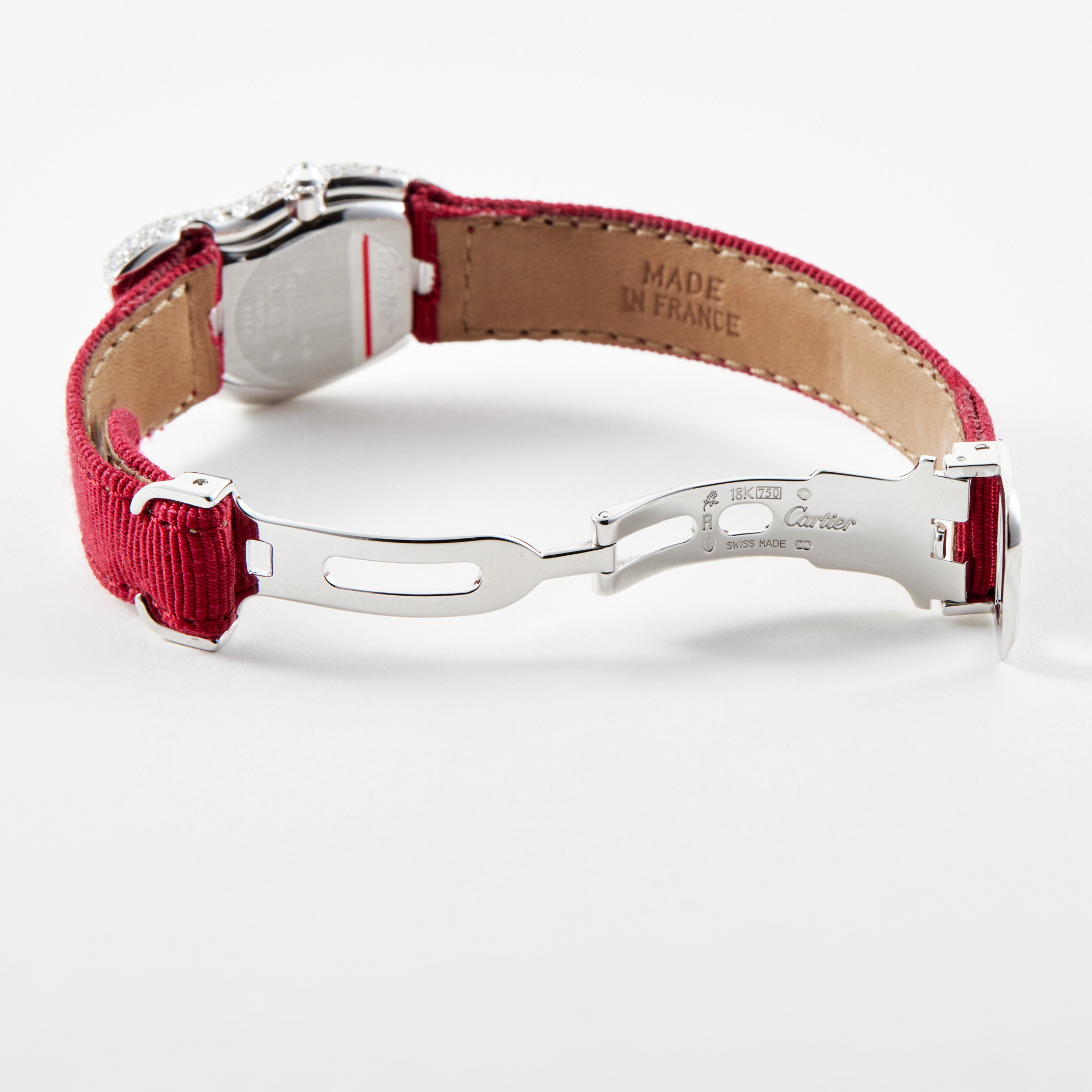 Crash de Cartier White Gold Diamond White Dial 25mm Product Image 8