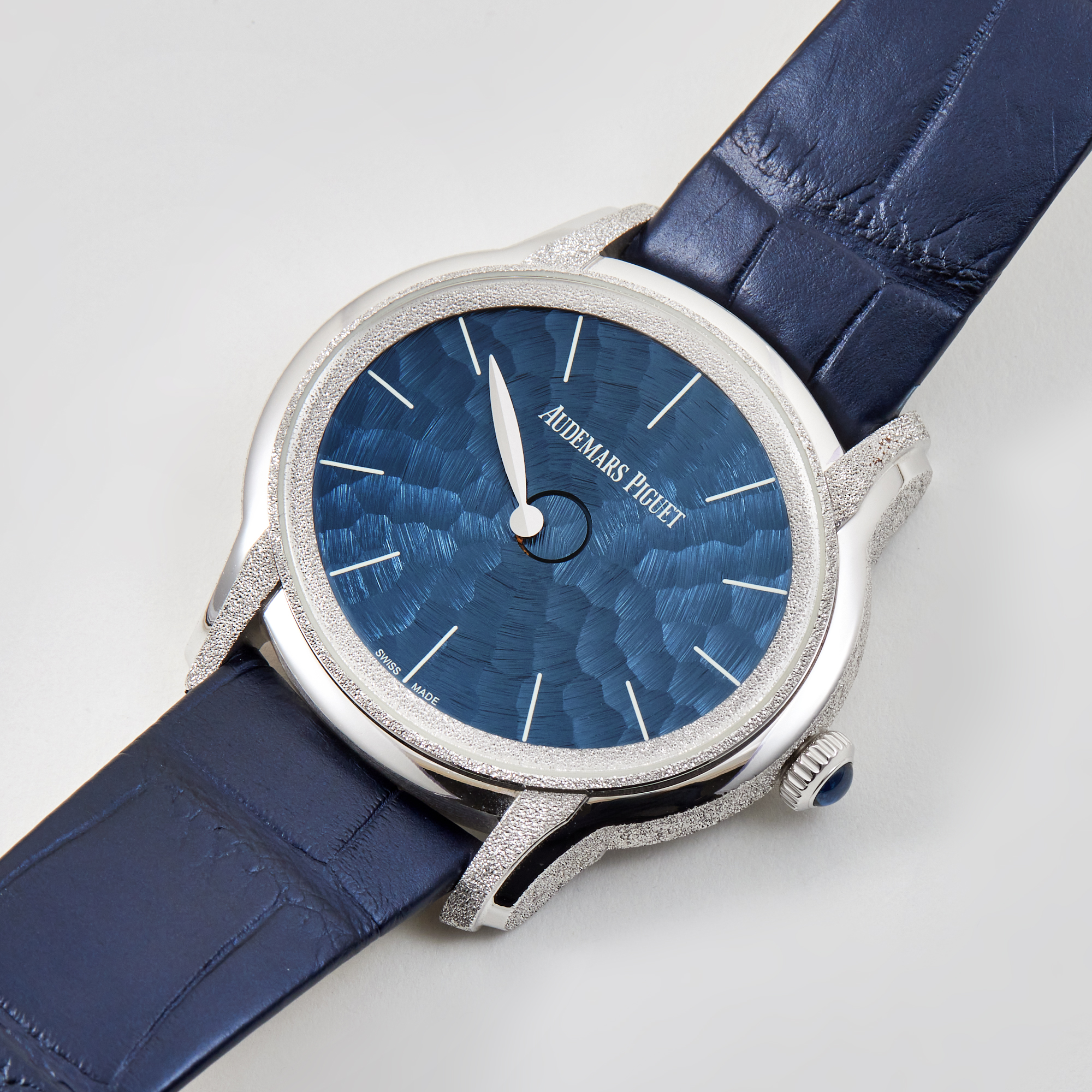 Millenary Philosophique Frosted White Gold Blue Dial 40mm Product Image 1