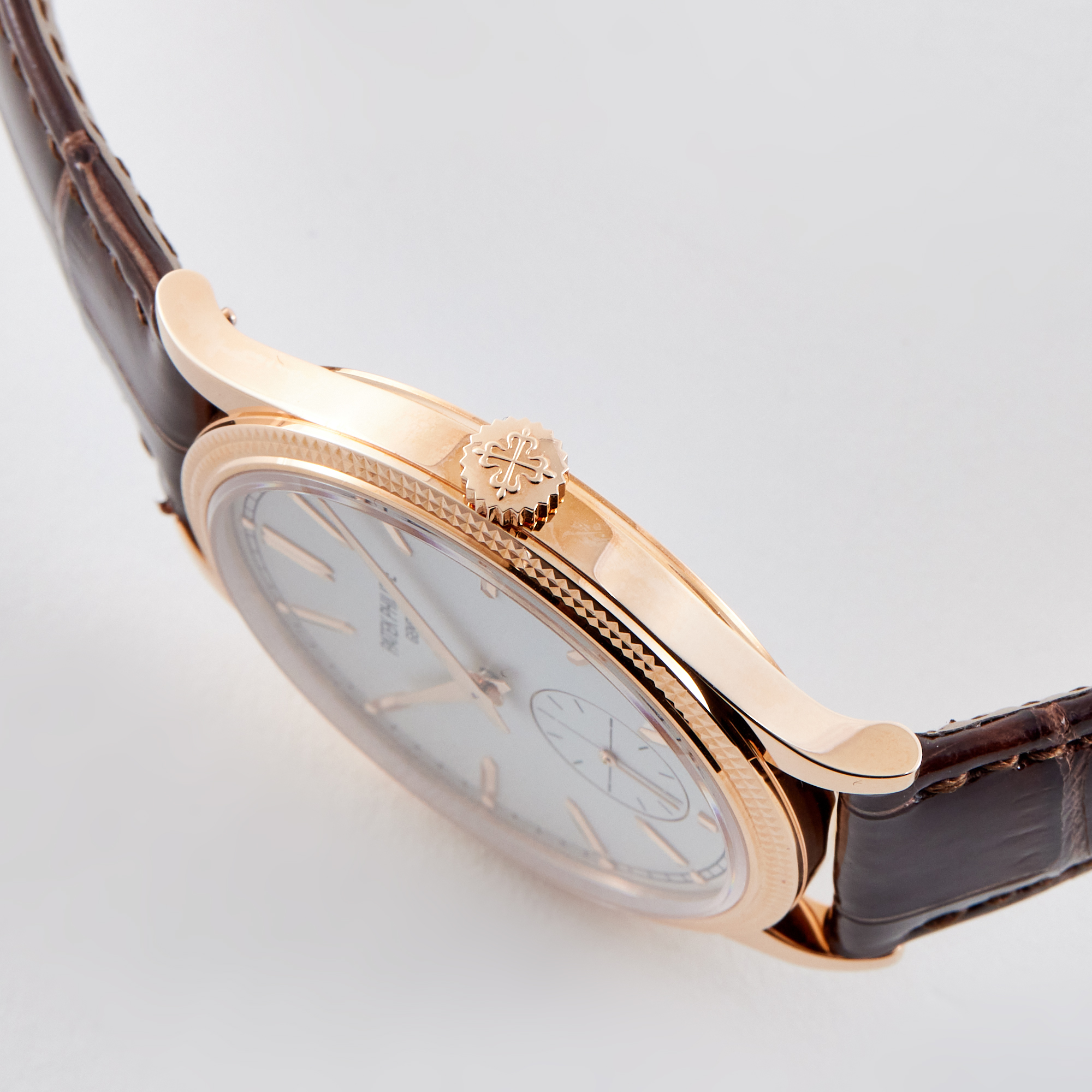 Calatrava Rose Gold Silver Dial 39mm Product Image 3