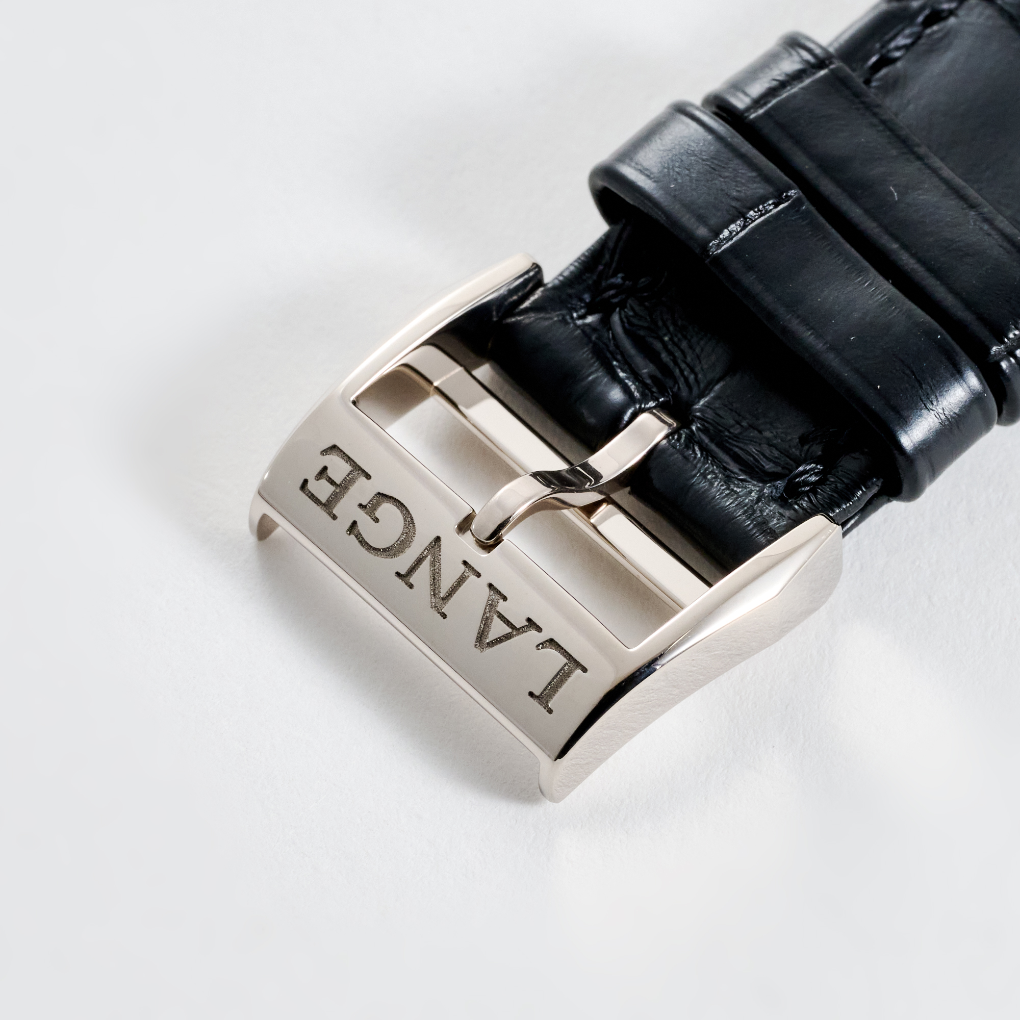 Saxonia Thin White Gold Silver Dial 37mm Product Image 7
