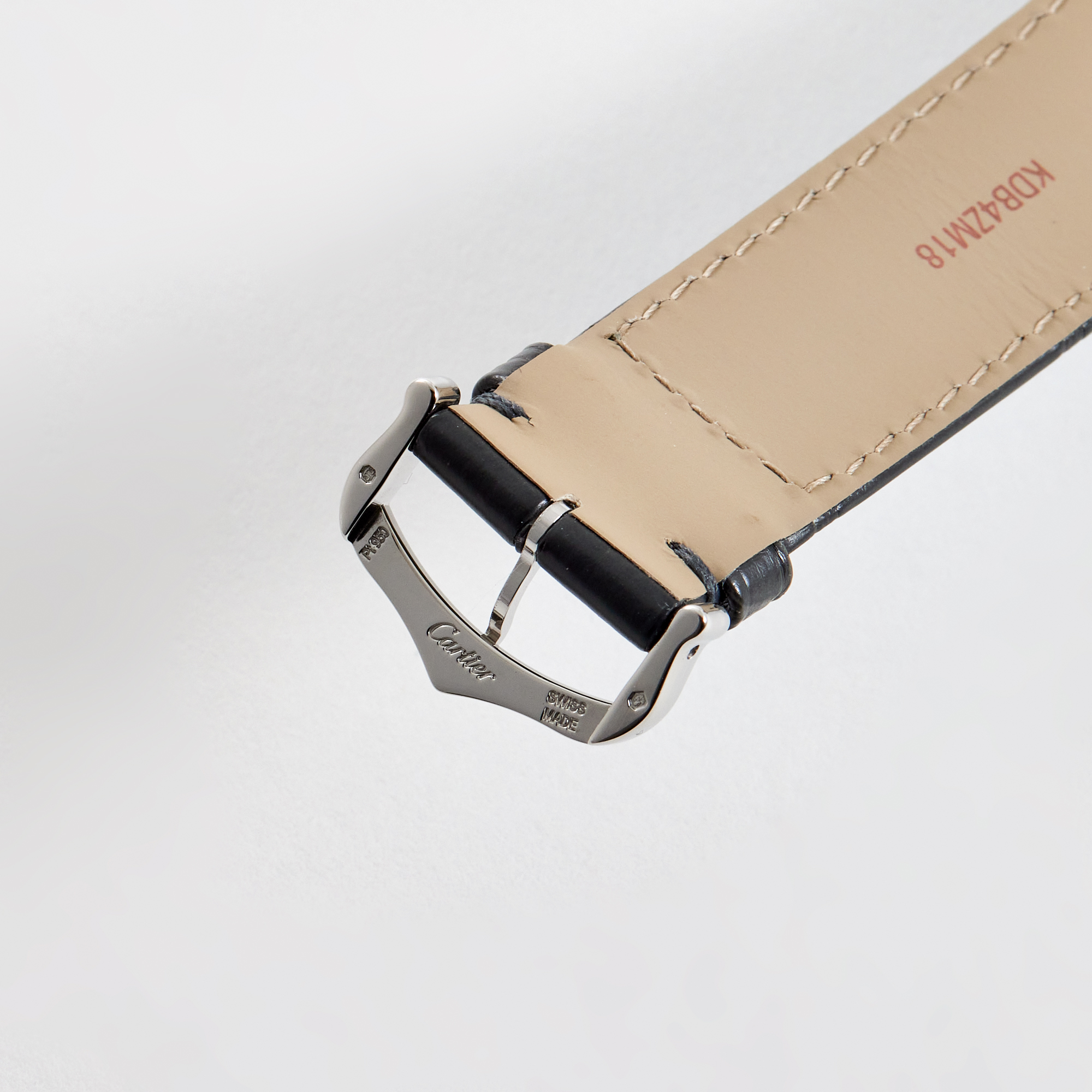 Santos-Dumont Platinum Brown Dial 34mm Product Image 9