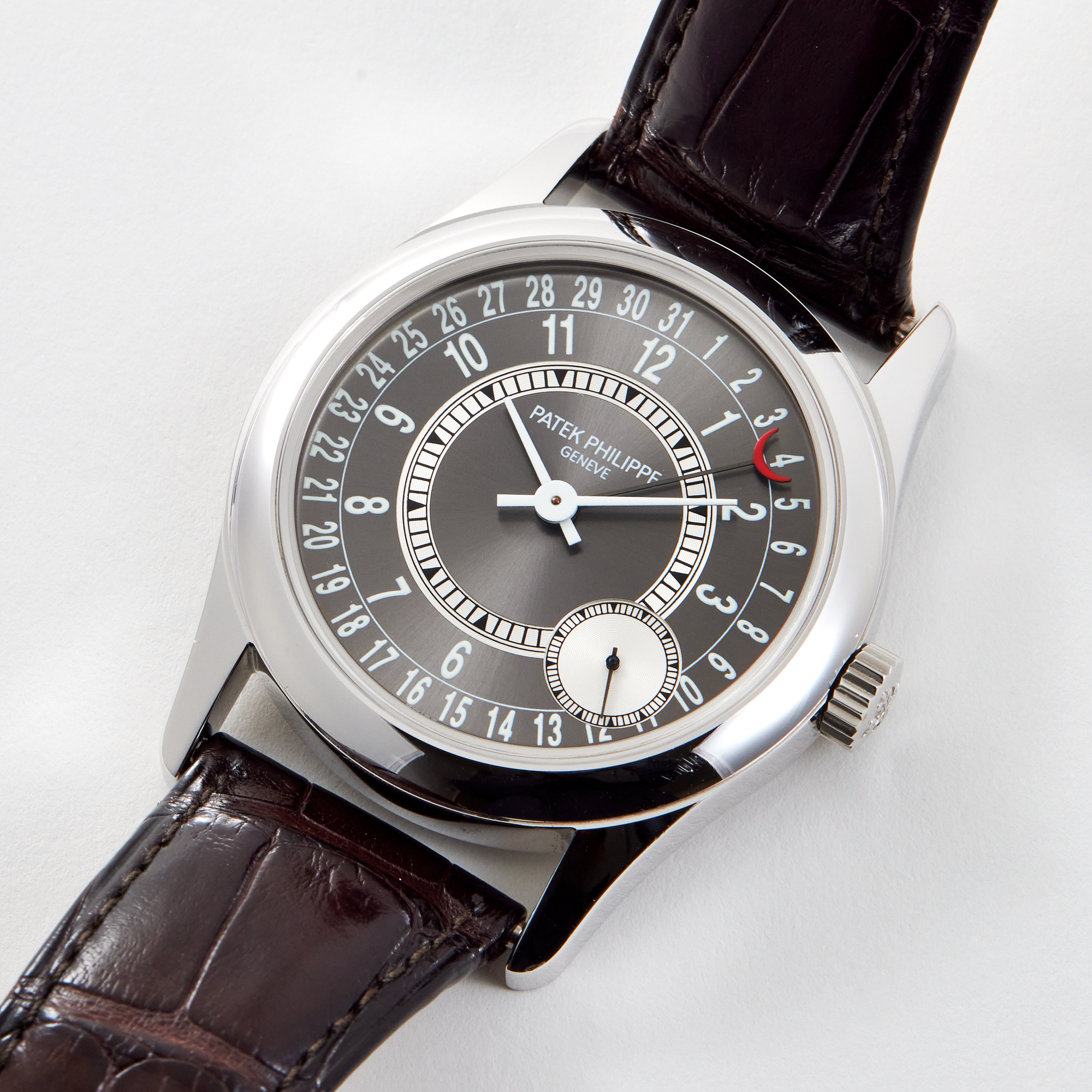 Calatrava White Gold Grey Dial 37mm Product Image 1