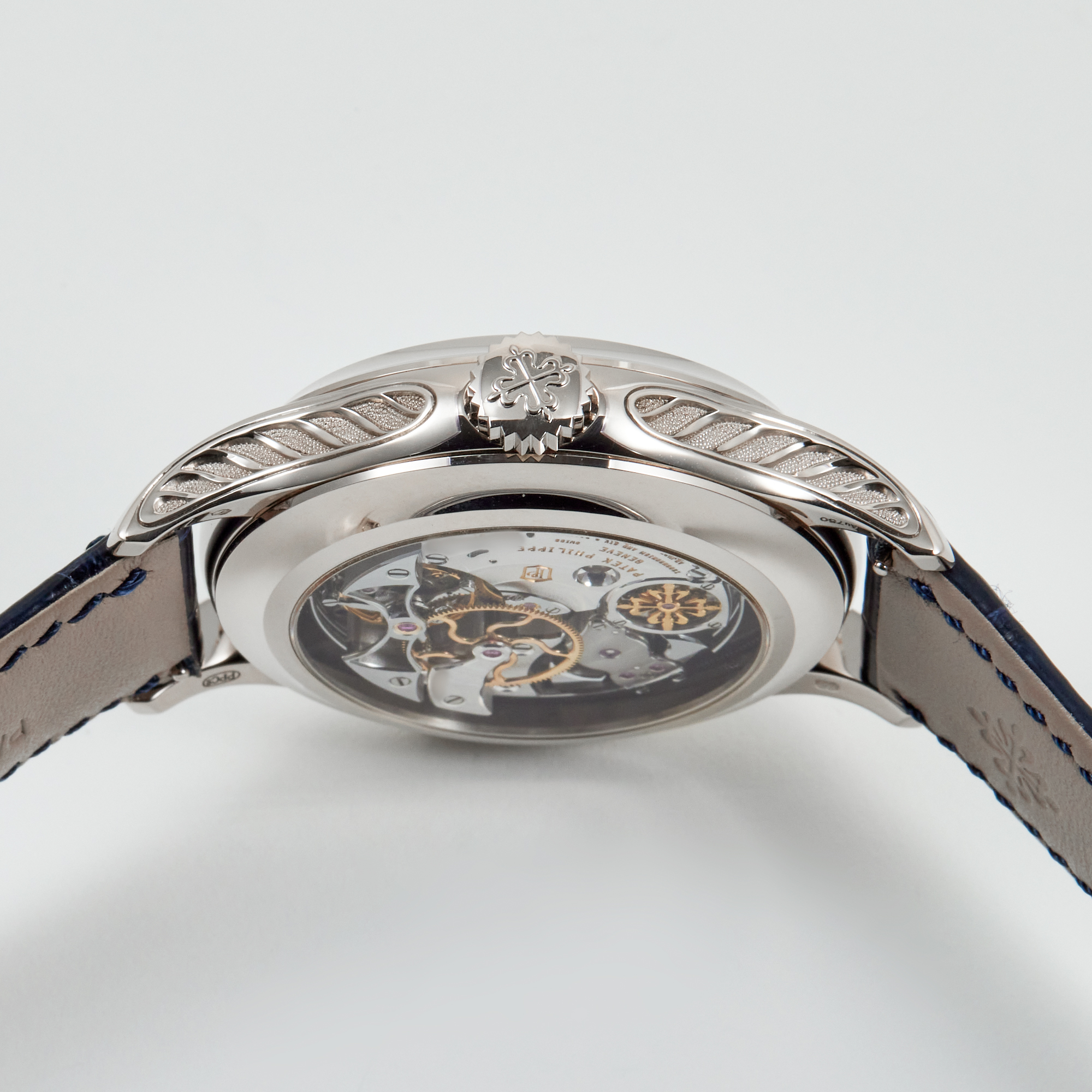 Grand Complications Tourbillon Minute Repeater Perpetual Calendar White Gold Blue Dial 41mm Product Image 4