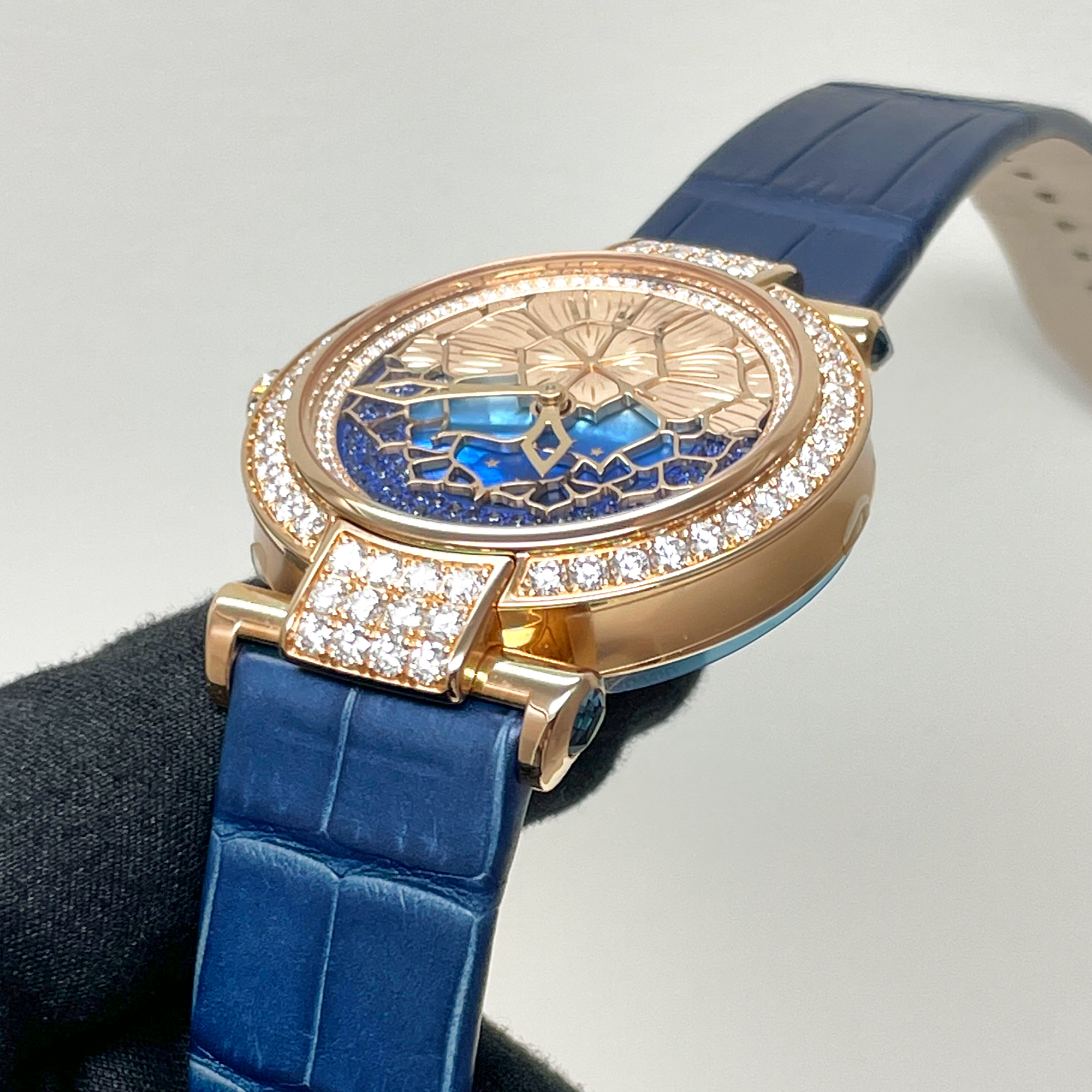 Imperiale Day & Night Rose Gold Diamond Blue Dial 36mm Product Image 4
