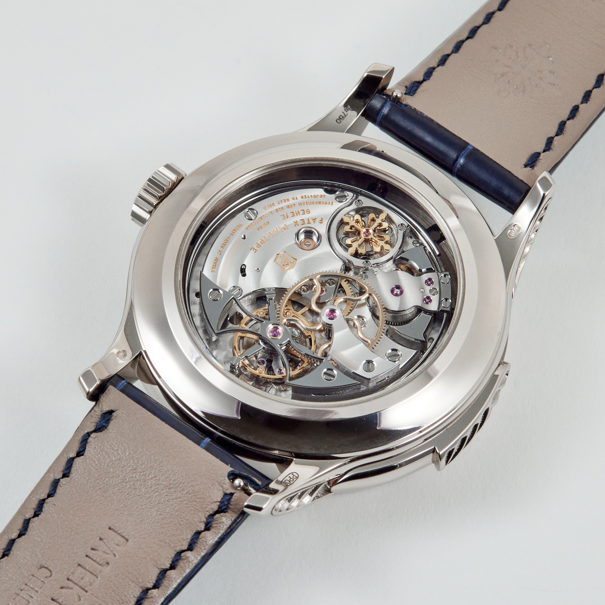 Grand Complications Tourbillon Minute Repeater Perpetual Calendar White Gold Blue Dial 41mm Product Image 6