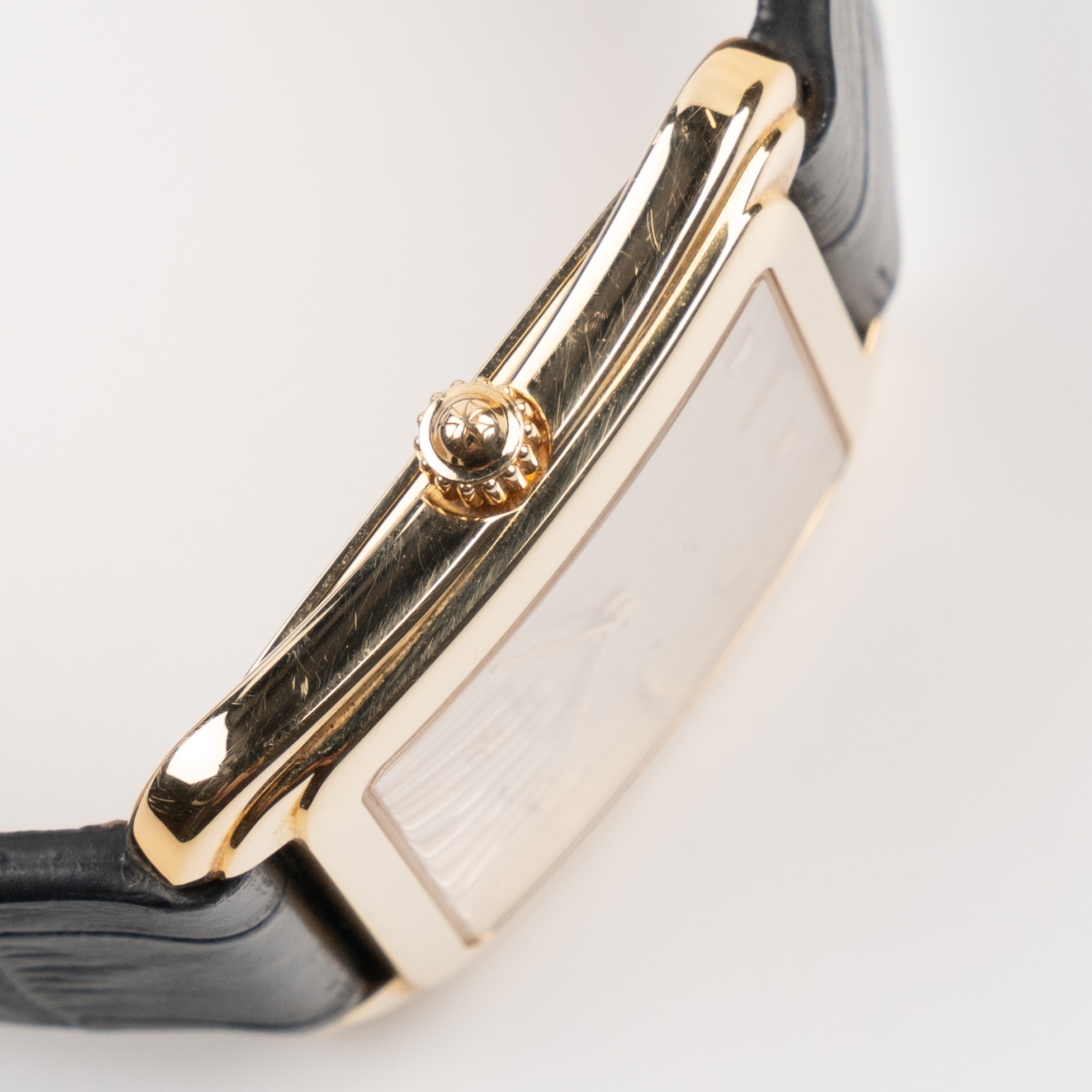 Vintage Toledo Yellow Gold Silver Dial 28mm Product Image 5