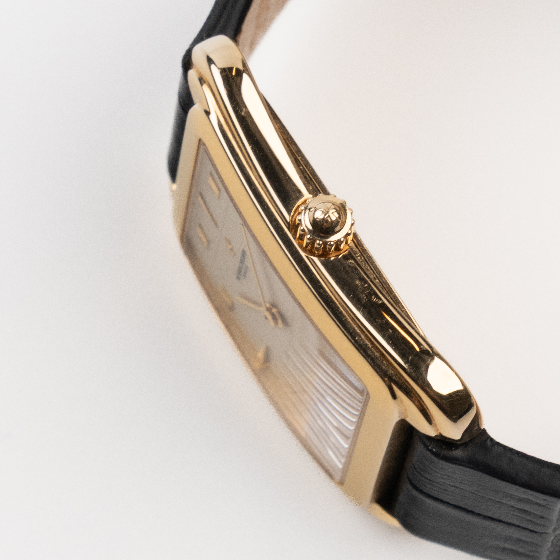 Vintage Toledo Yellow Gold Silver Dial 28mm Product Image 7