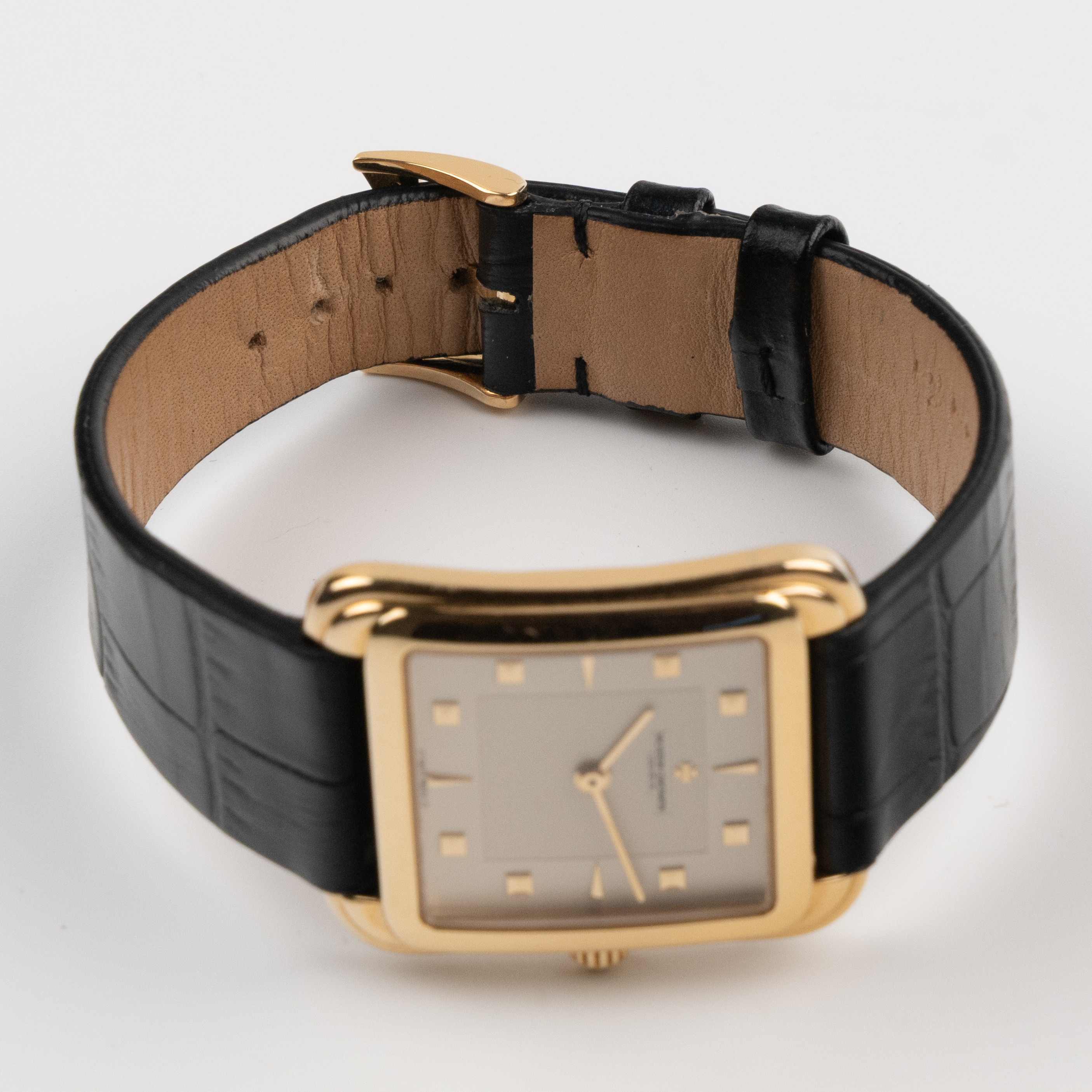 Vintage Toledo Yellow Gold Silver Dial 28mm Product Image 3