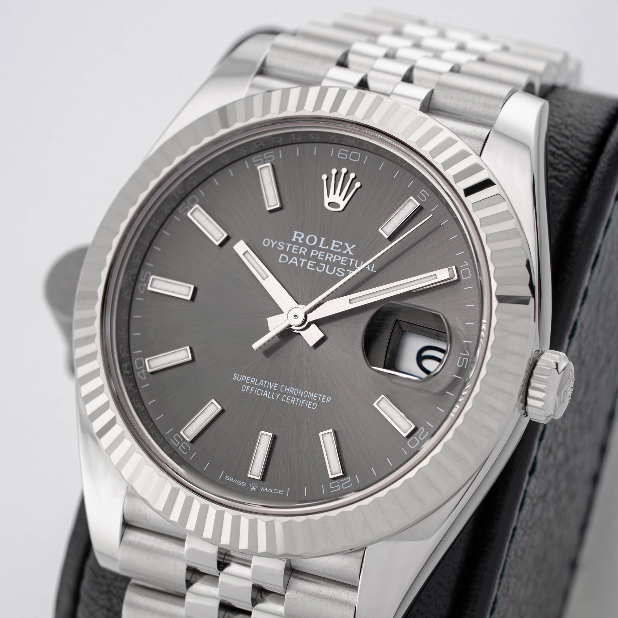 Datejust Steel Jubilee Grey Dial 41mm Product Image 1