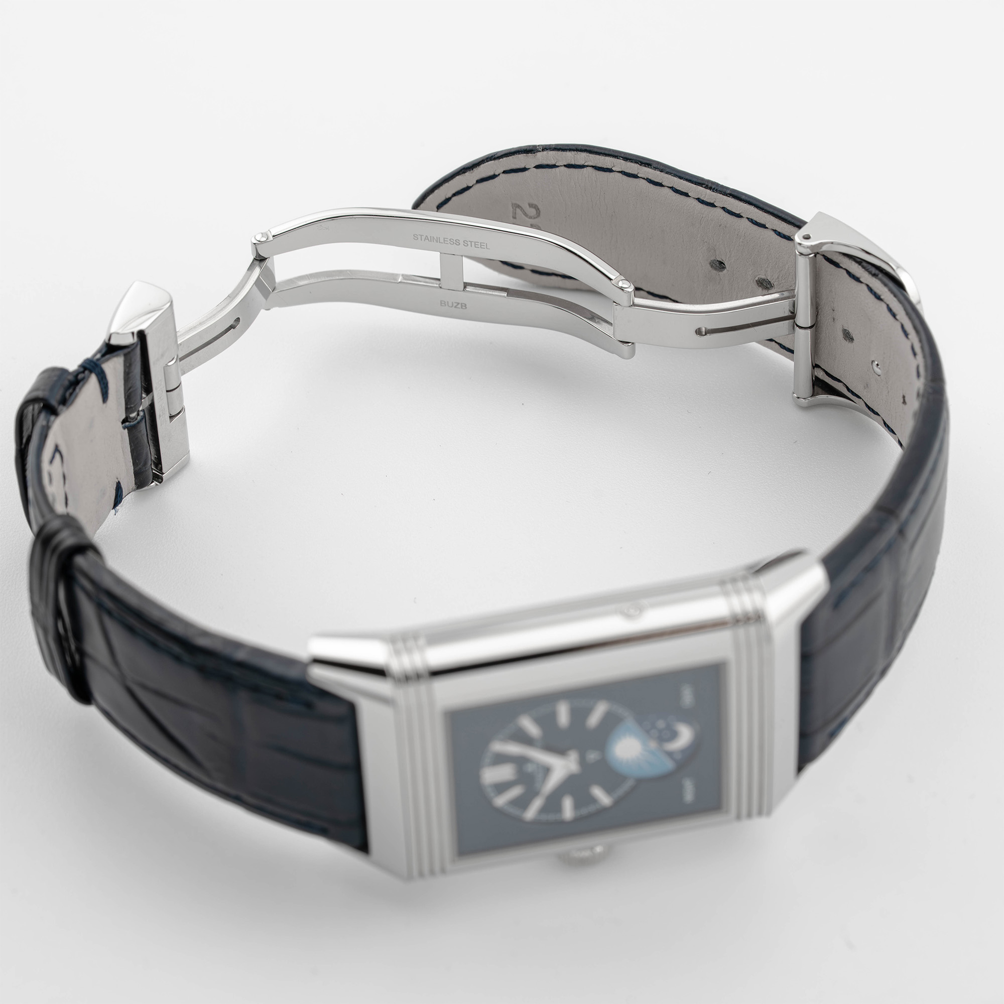 Reverso Tribute Moon Steel Silver Dial 30mm Product Image 10