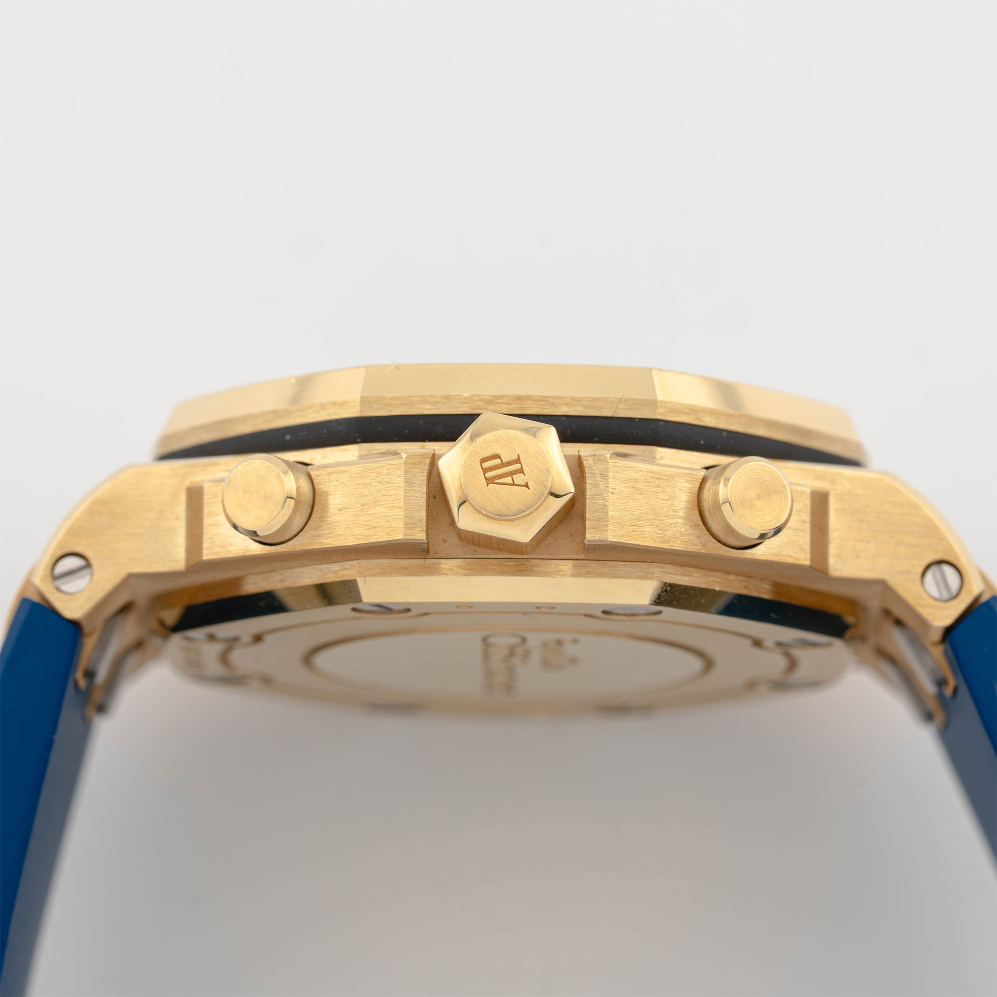 Royal Oak Offshore Lady Chronograph Yellow Gold Gem-Set Blue Dial 37mm Product Image 6