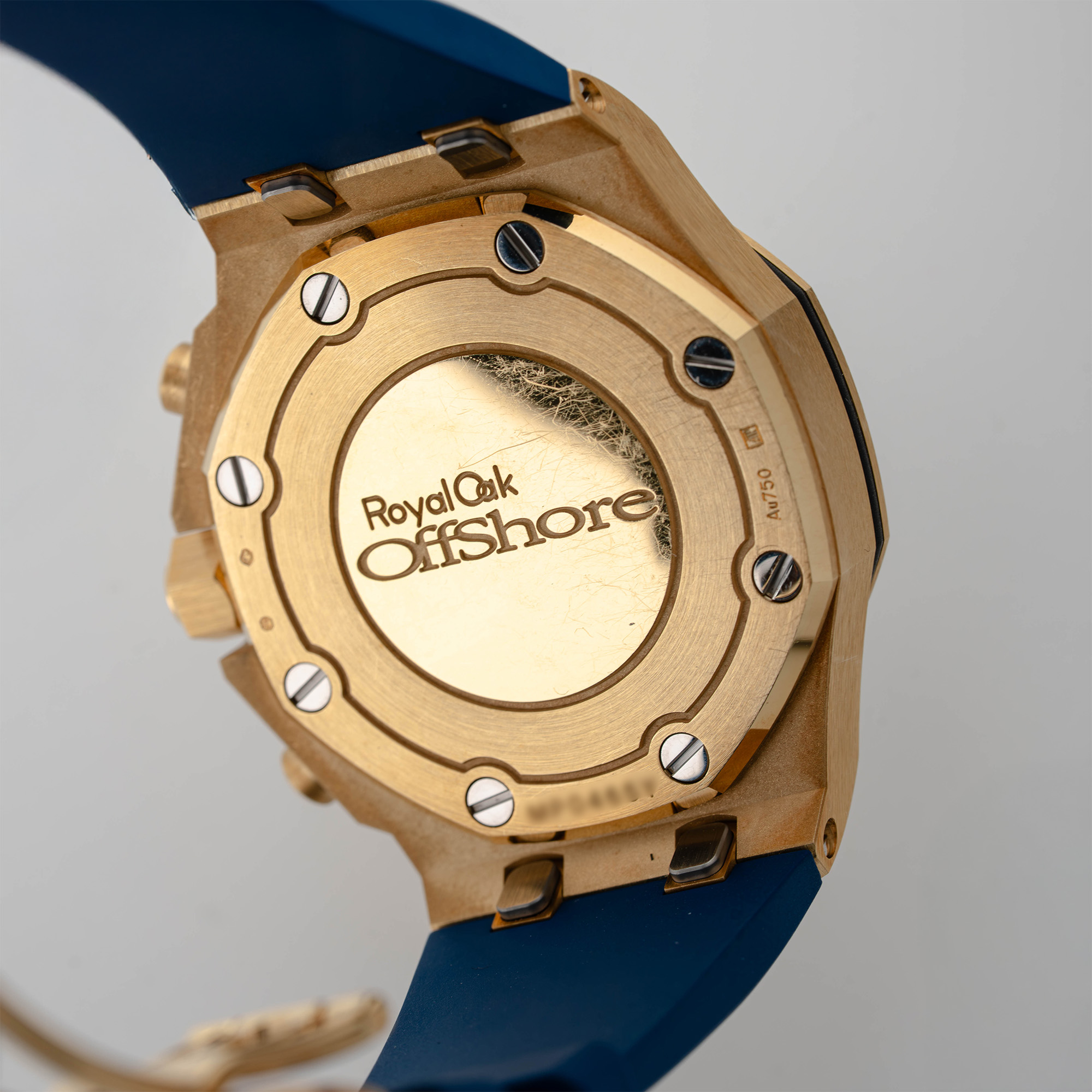 Royal Oak Offshore Lady Chronograph Yellow Gold Gem-Set Blue Dial 37mm Product Image 8