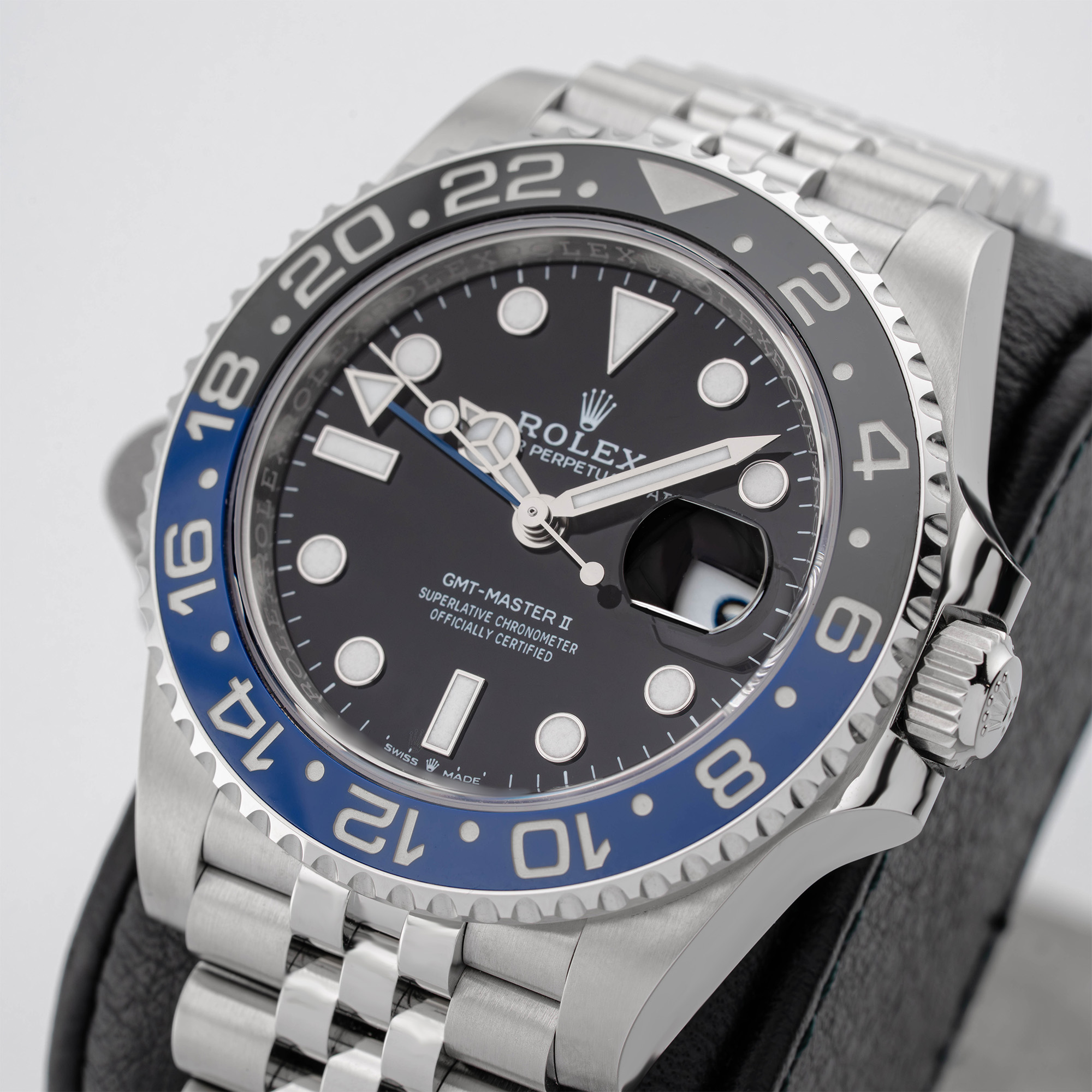 GMT-Master II Steel Jubilee Black Dial "Batgirl" 40mm Product Image 1