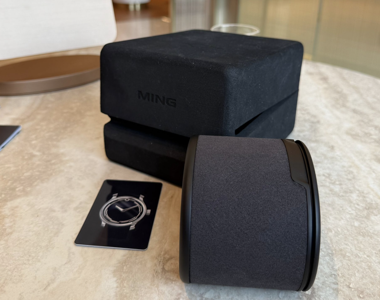 37.02 Minimalist Steel Black Dial 38mm Product Image 9
