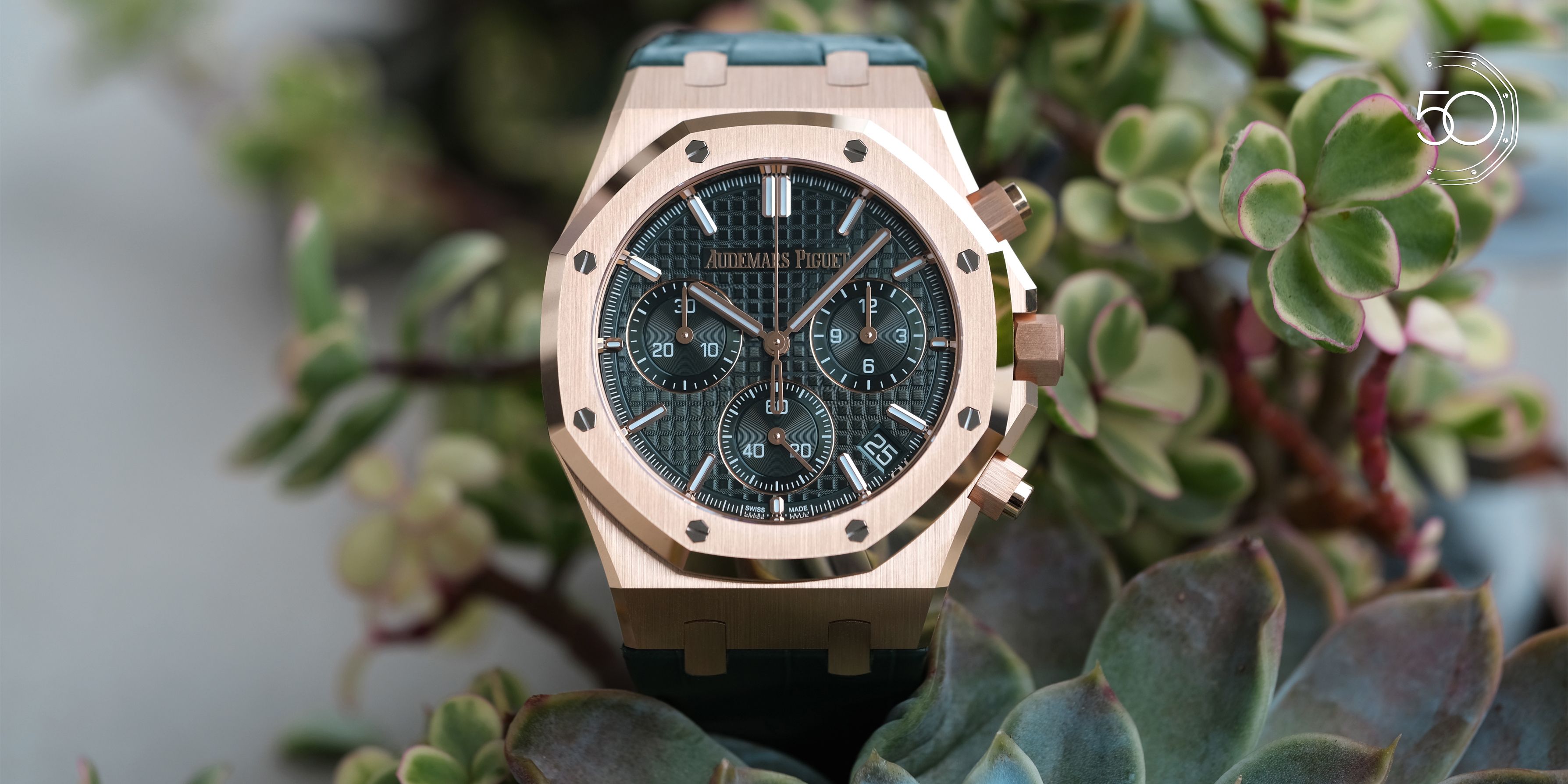 Audemars Piguet Royal Oak Chronograph Rose Gold & Diamonds  26242OR.ZZ.1322OR.02