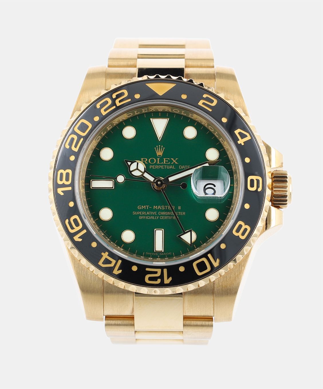 Rolex GMT Master II 50th Anniversary in Yellow Gold 116718LN