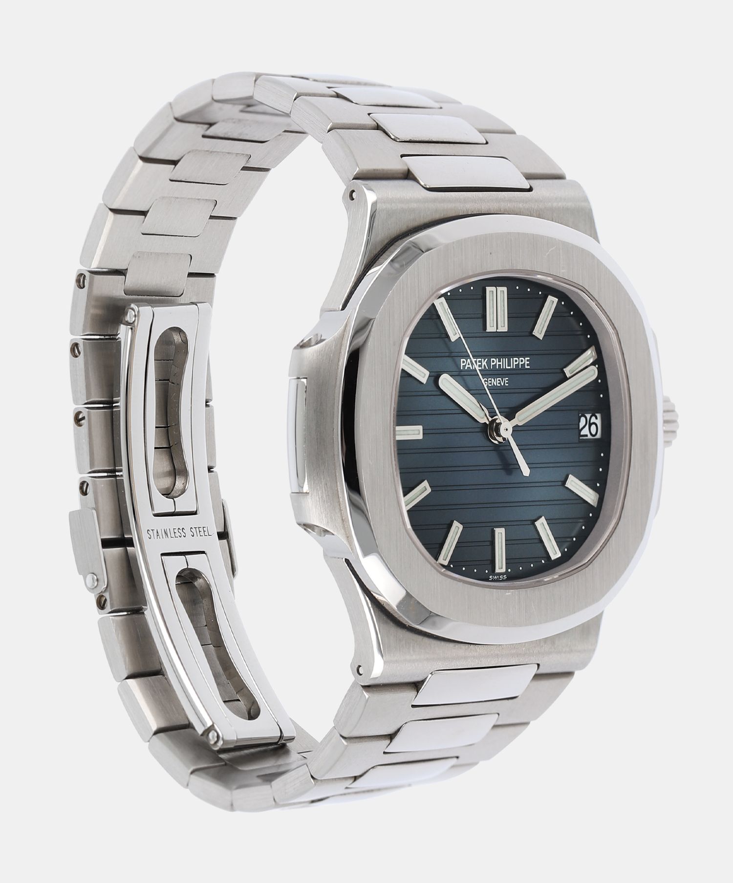 Patek Philippe Nautilus 5711 40MM Blue Dial With Stainless Steel Bracelet  W00834 - ItsHot