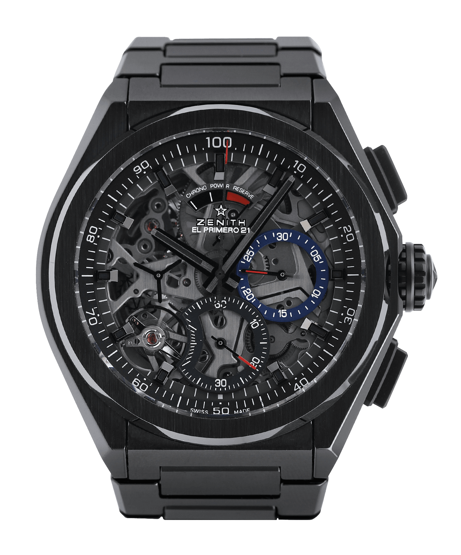 Zenith Defy Skyline Steel Black Dial 41mm 03.9300.3620/21