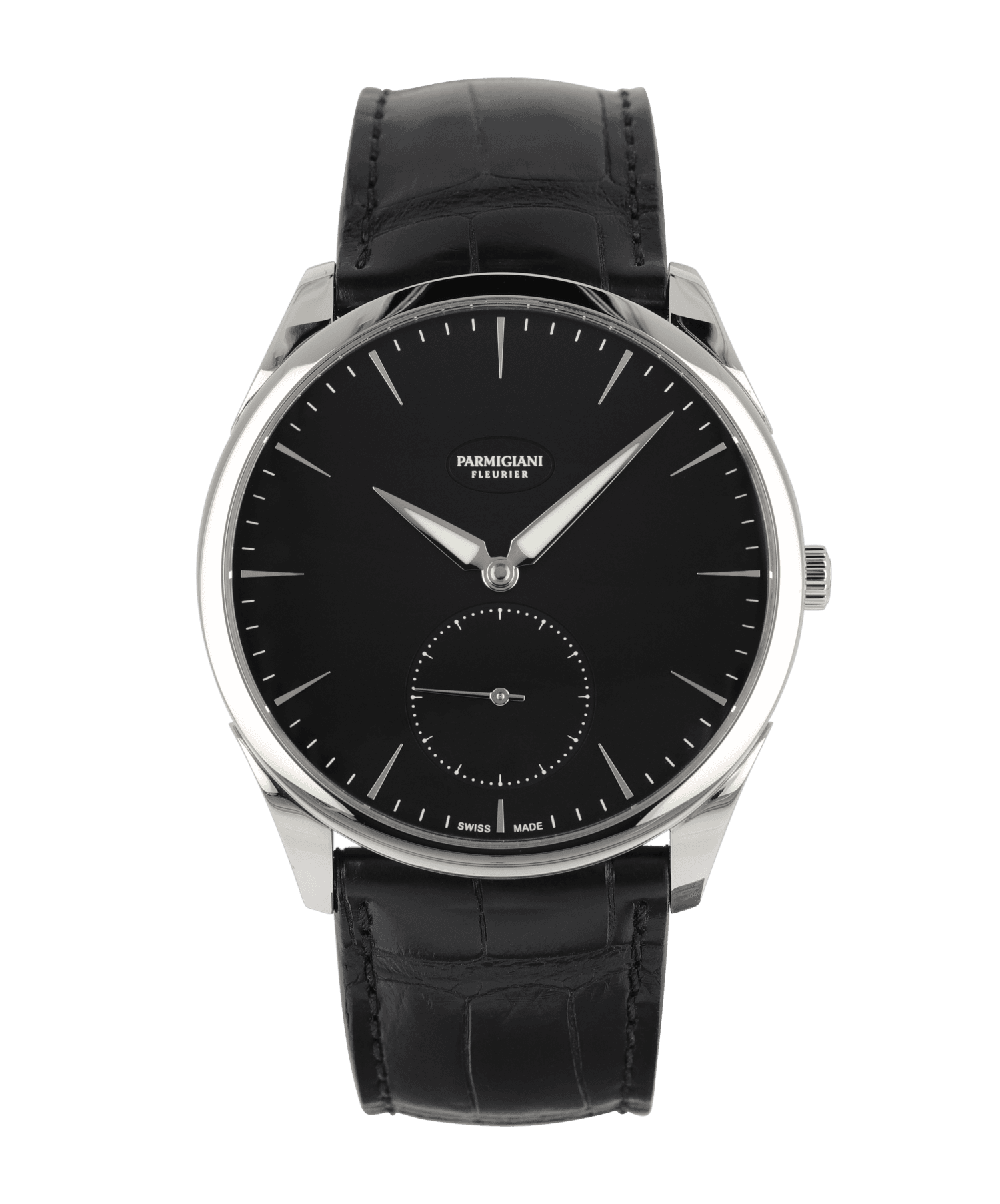 Parmigiani Fleurier Tonda 1950 Steel Black Dial 39mm PFC288