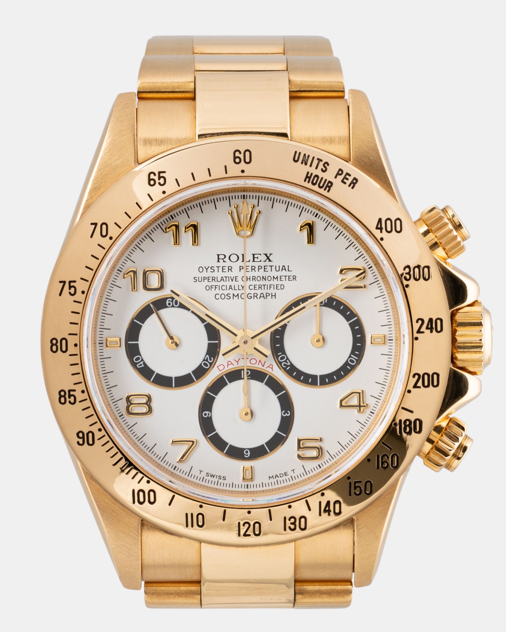 Daytona Yellow Gold White Dial 40mm Product Image