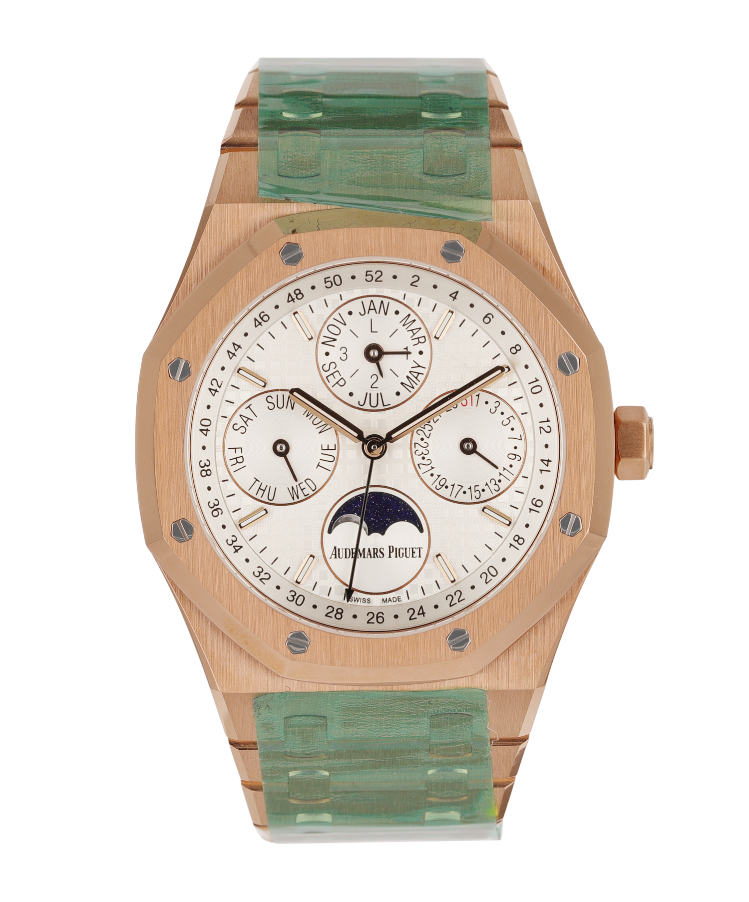 Royal Oak Perpetual Calendar Rose Gold Silver Dial 41mm Product Image