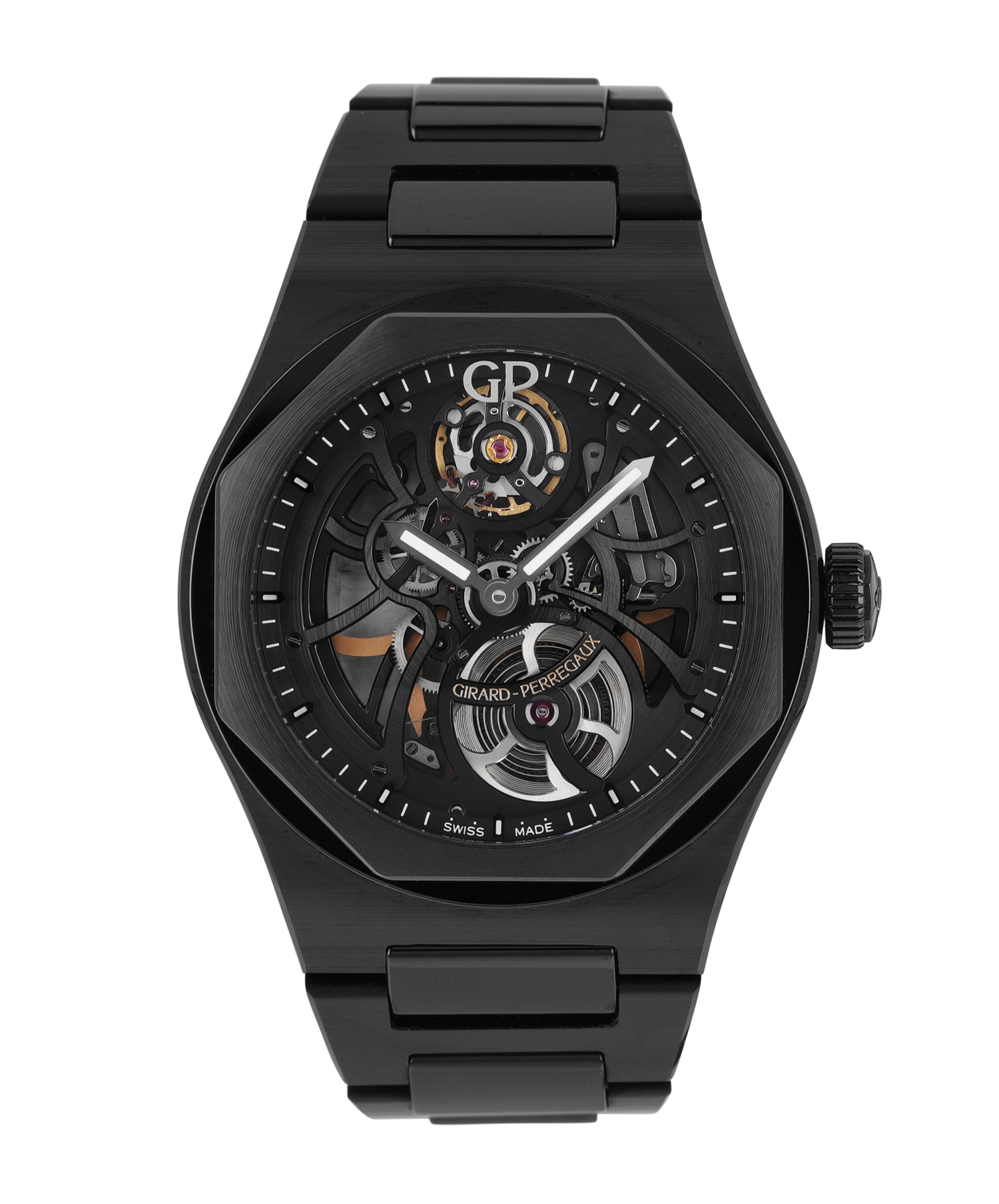 Laureato Black Ceramic Skeleton Dial 42mm Product Image