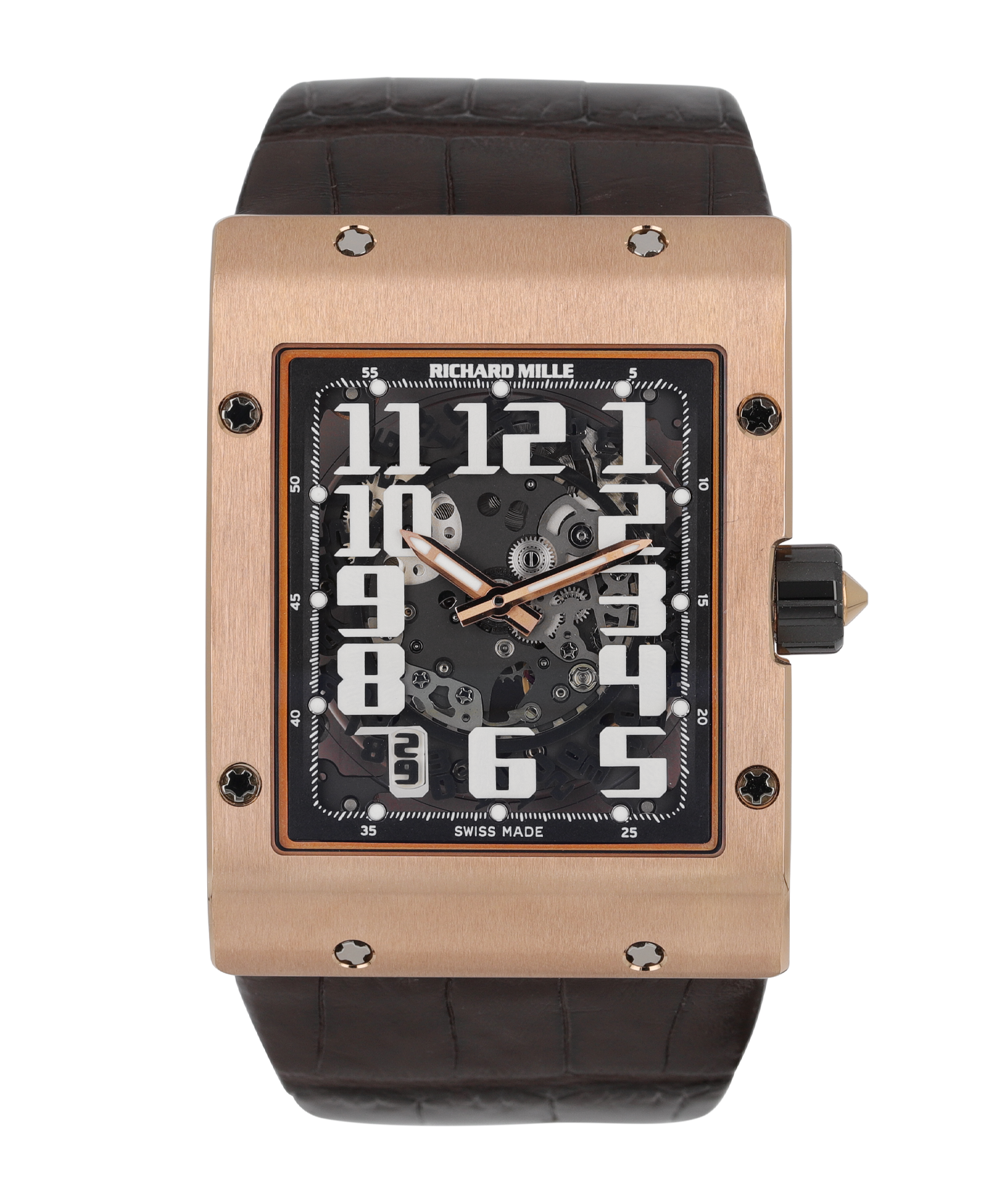 RM016 Automatic Extra Flat Rose Gold 49mm Product Image