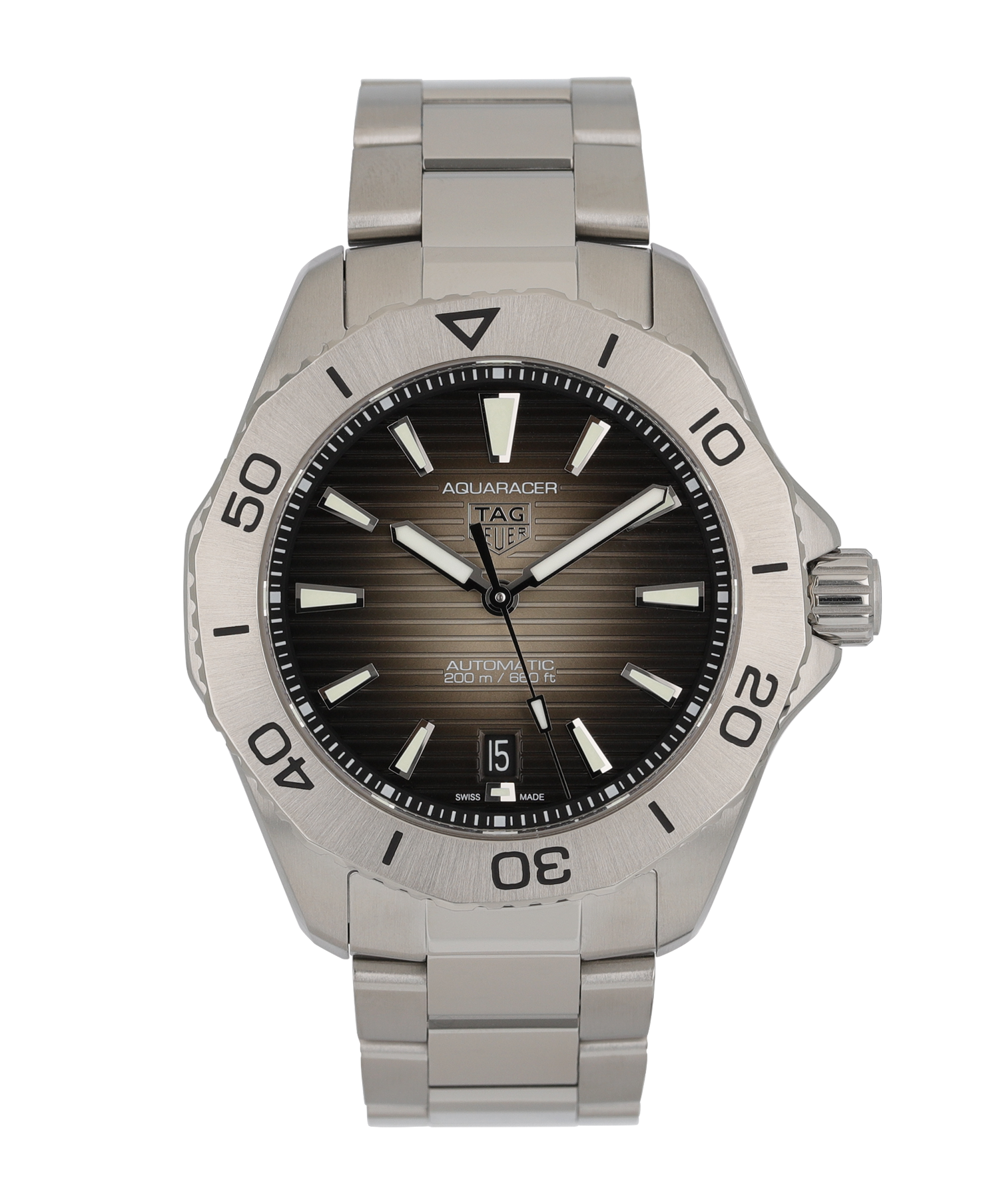 Aquaracer Professional 200 Steel Black Dial 40mm Product Image