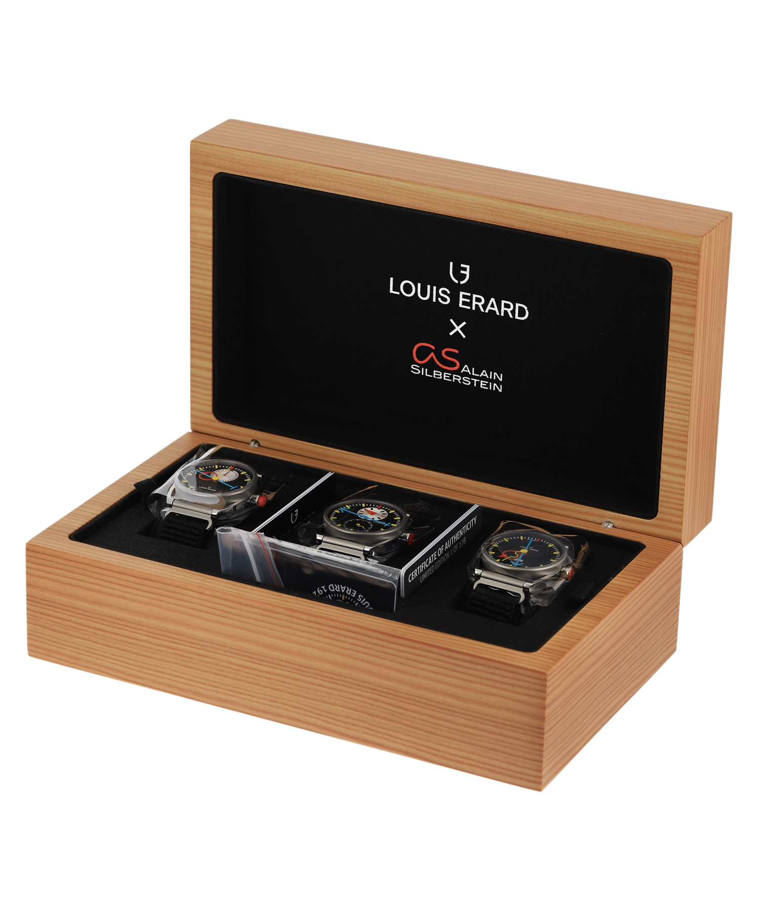 Excellence Le Triptyque Louis Erard x Alain Silberstein - 3 Watch Set 40mm Product Image 8