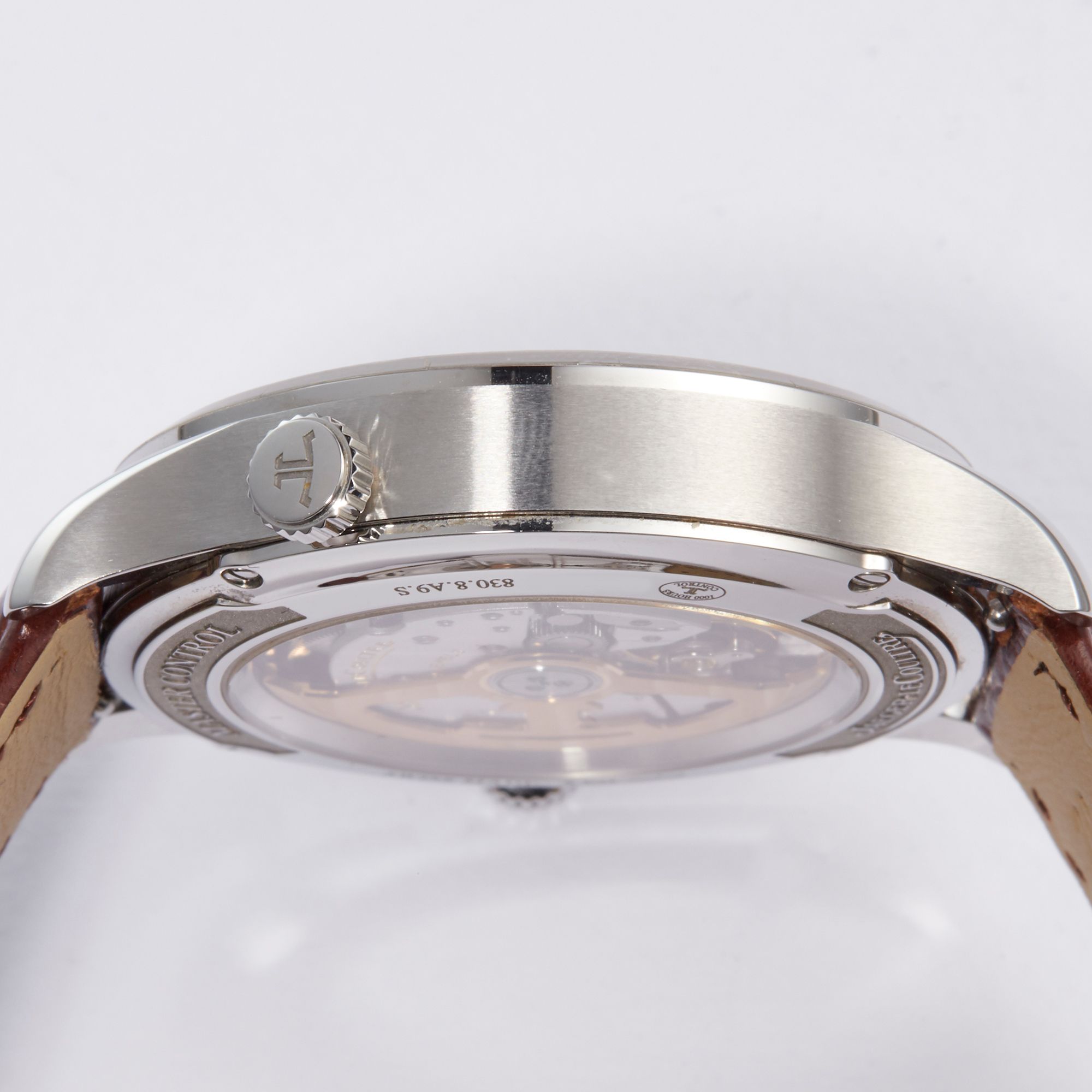 Jaeger LeCoultre Master Control Geographic Stainless Steel Silver