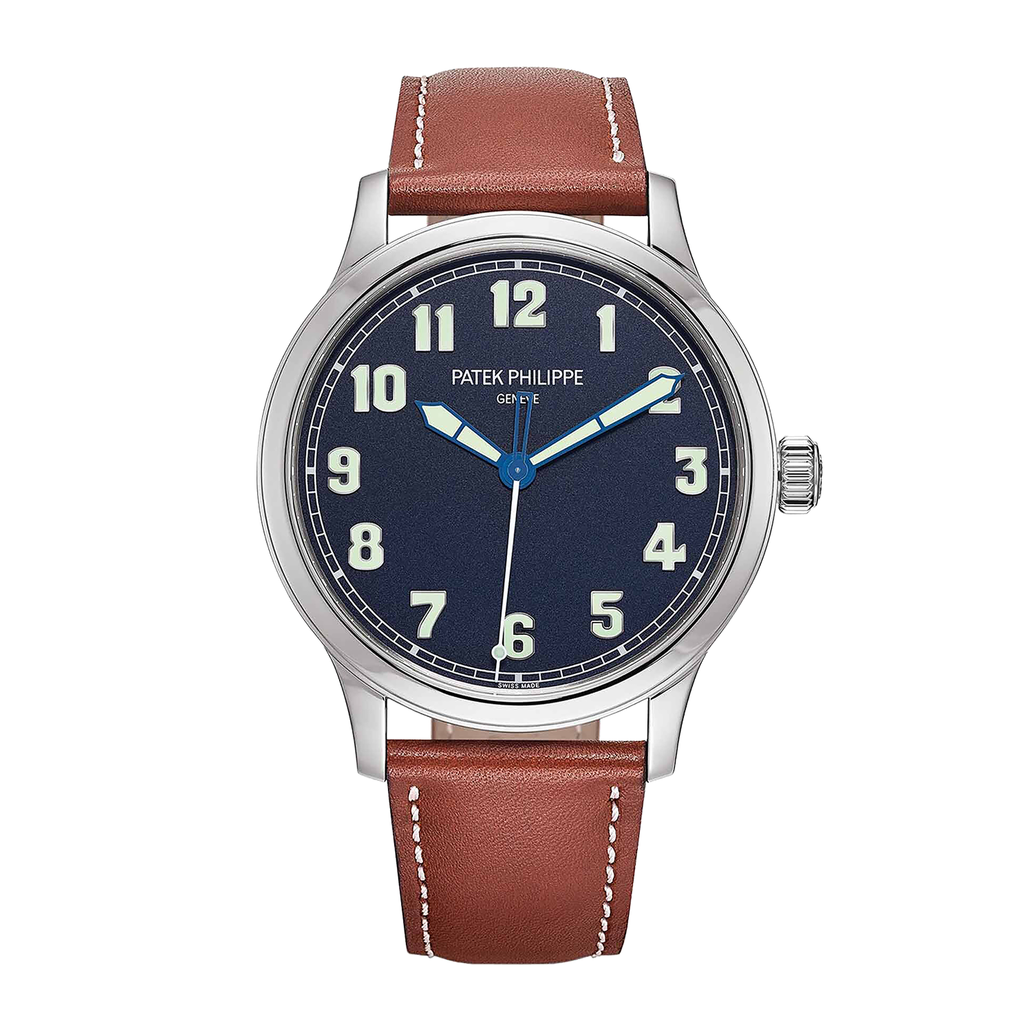 Calatrava Pilot Steel Blue Dial 42mm Product Image