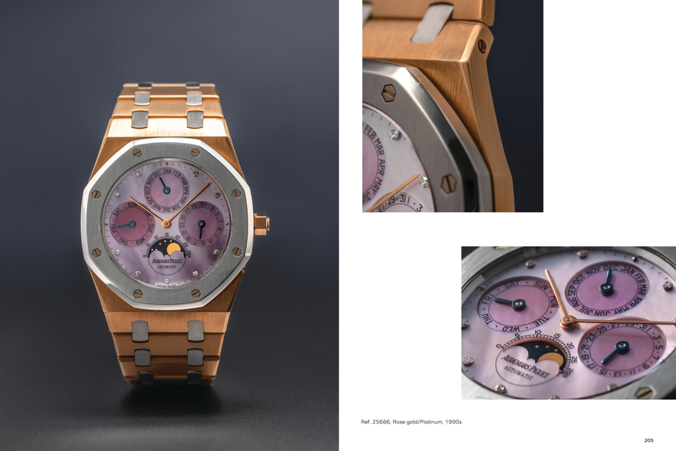 A 1990s Audemars Piguet Ref. 25686 in rose gold and platinum