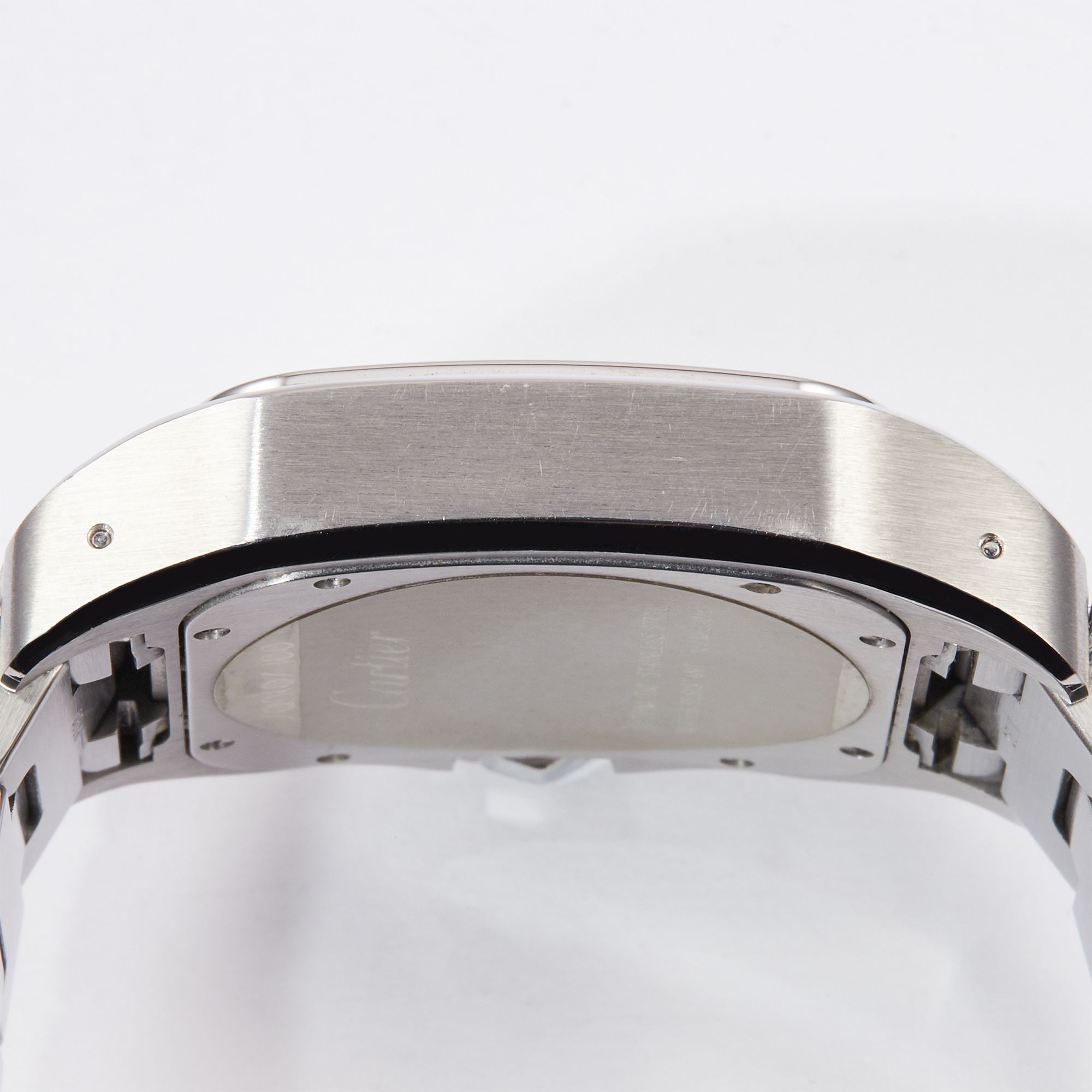 Santos 100 Steel White Dial 39mm Product Image 15