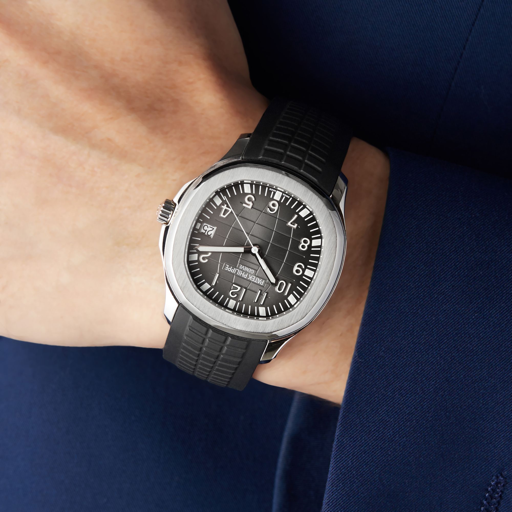 Patek aquanaut new arrivals on wrist