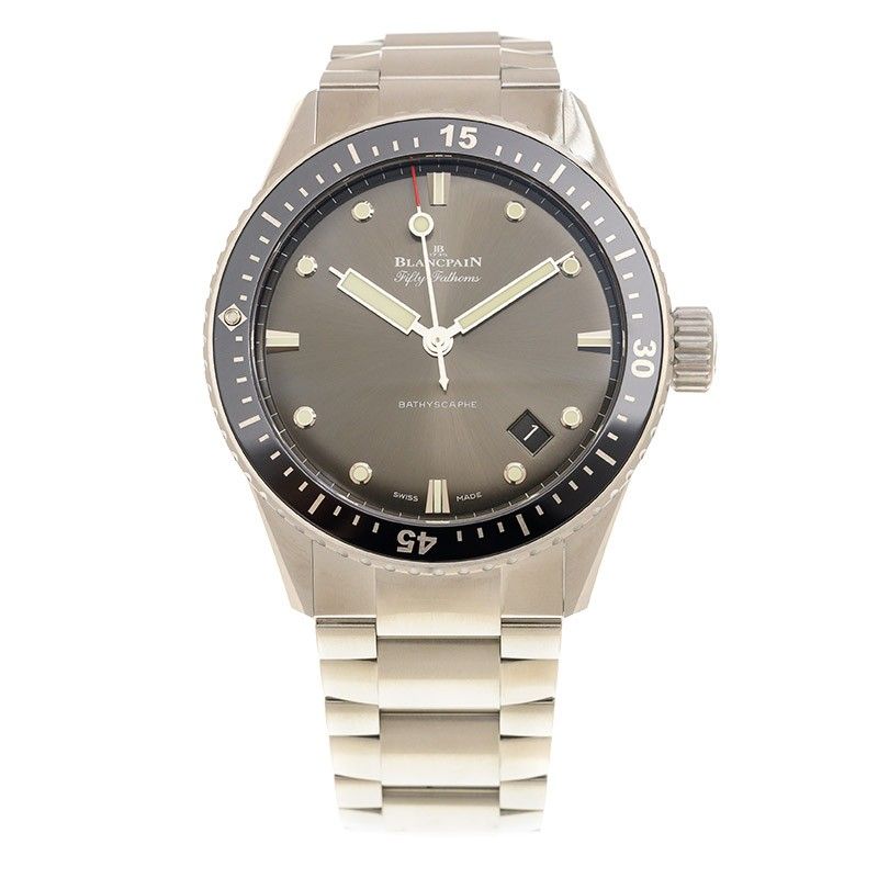 Fifty Fathoms Bathyscaphe Steel Black Dial 43mm Product Image