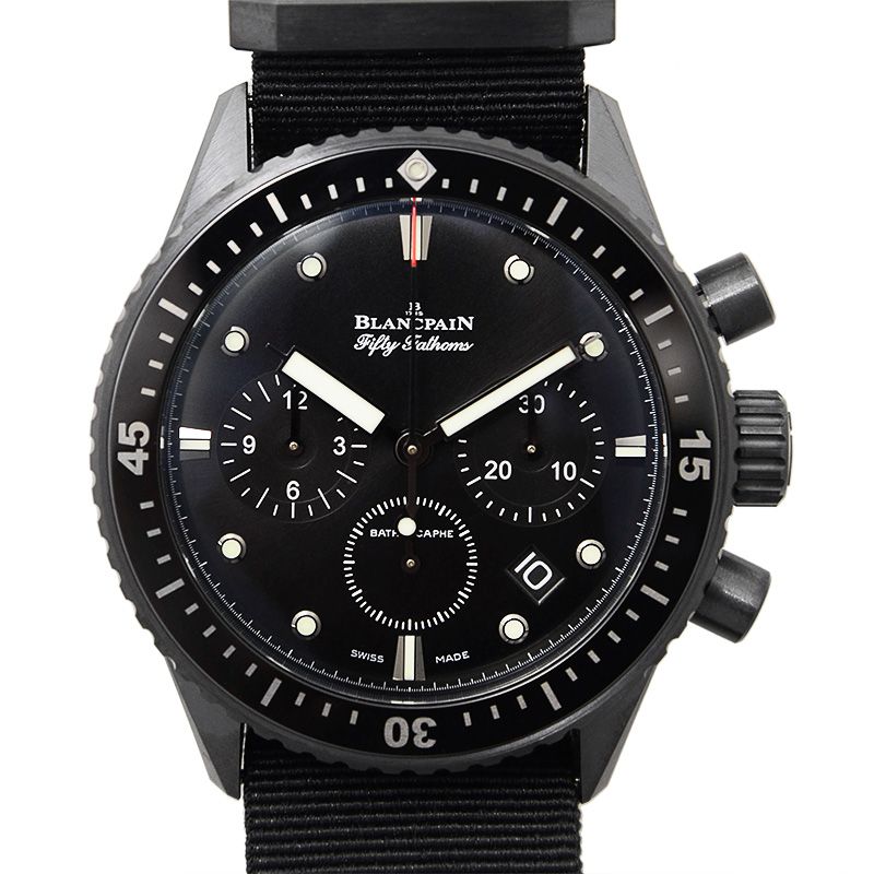Fifty Fathoms Flyback Chronograph Ceramic Black Dial 43mm Product Image