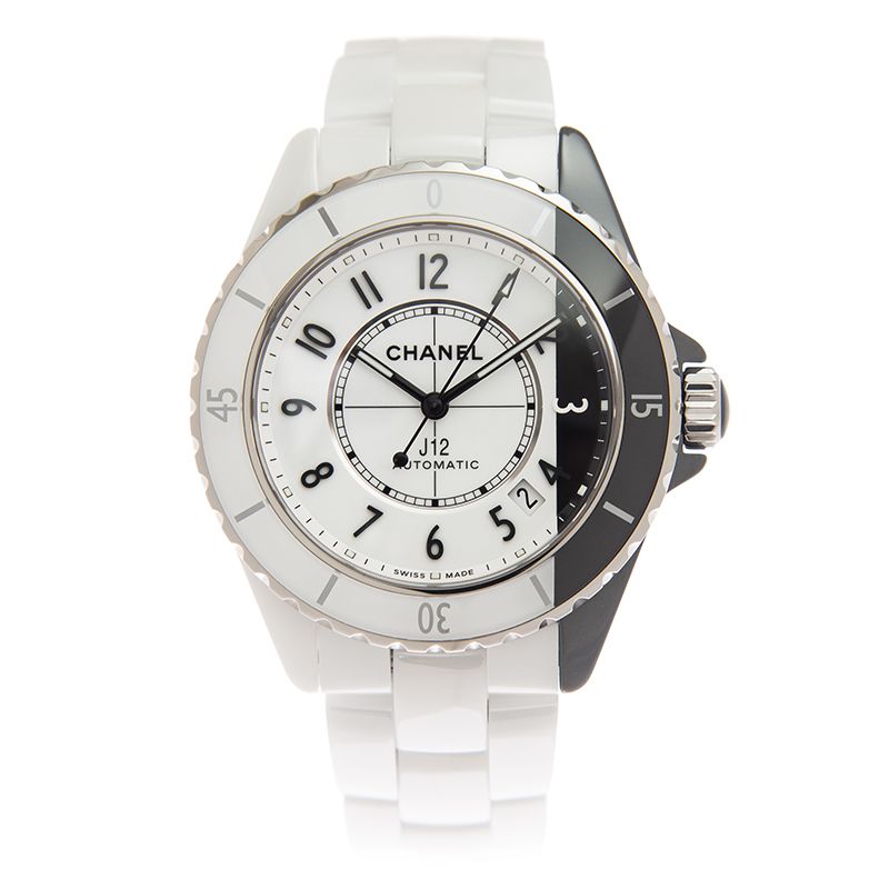 J12 Paradoxe Ceramic Steel White & Black Dial 38mm Product Image
