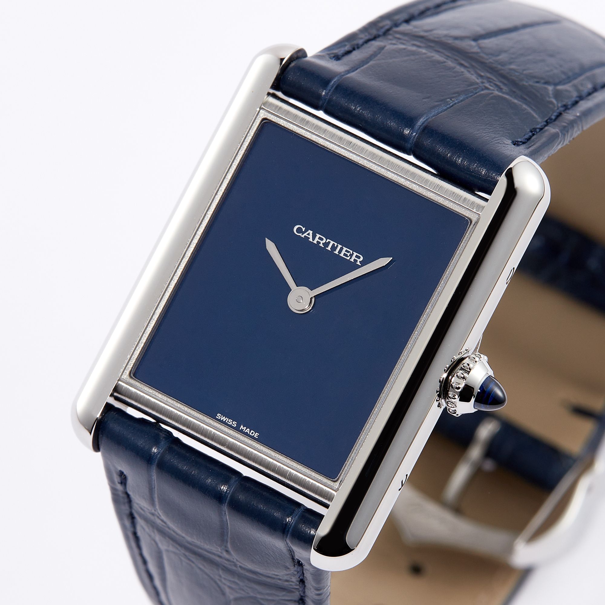 Cartier Must de Cartier Blue WSTA0055 Wristcheck