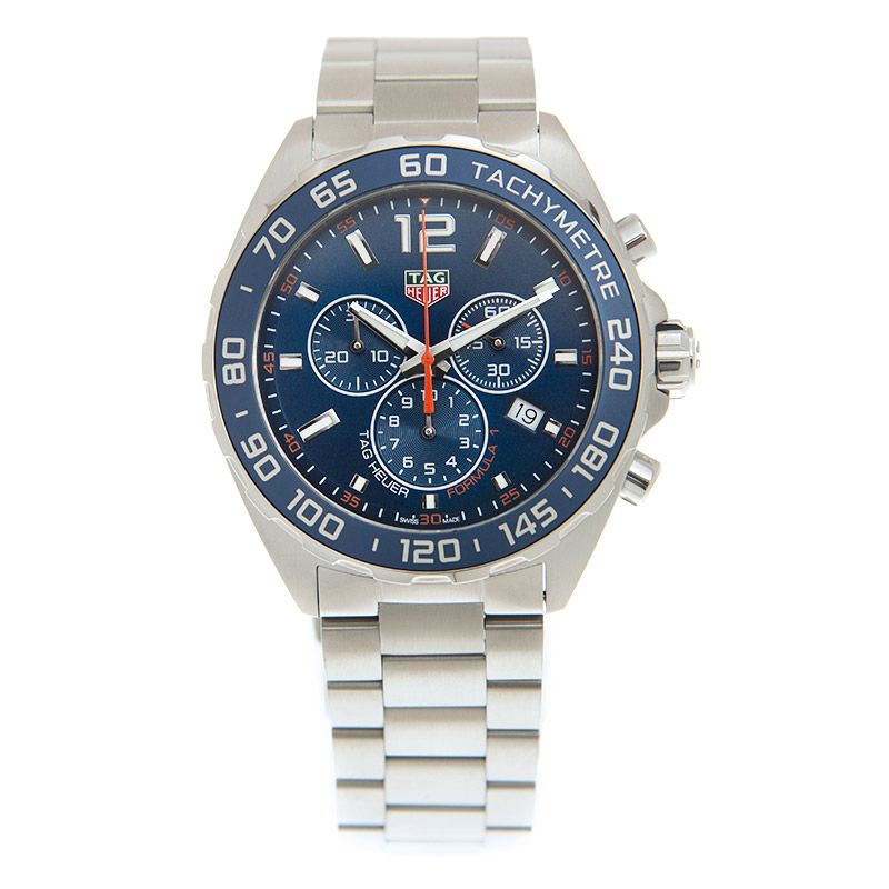 Formula 1 Chronograph Quartz Steel Blue Dial 43mm Product Image