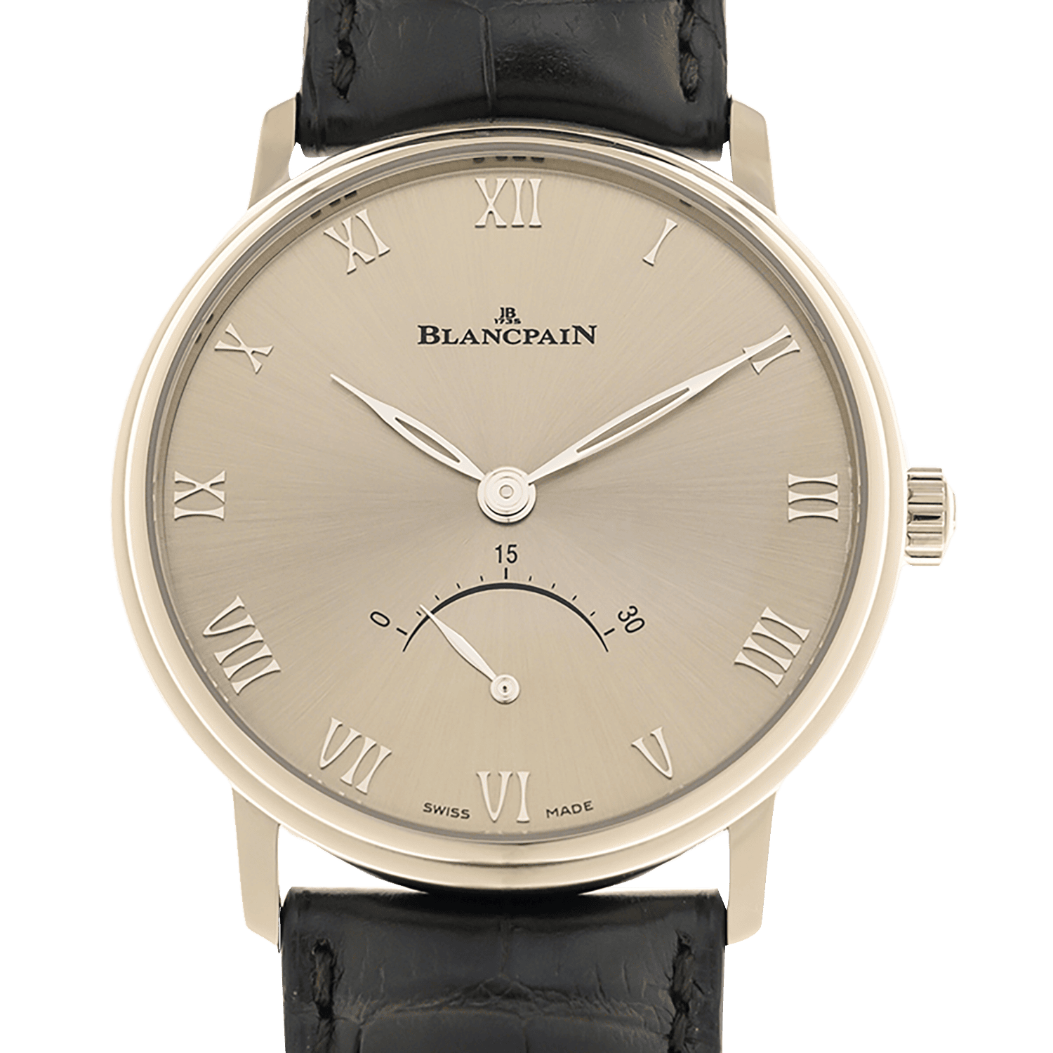 Villeret White Gold Grey Dial 40mm Product Image