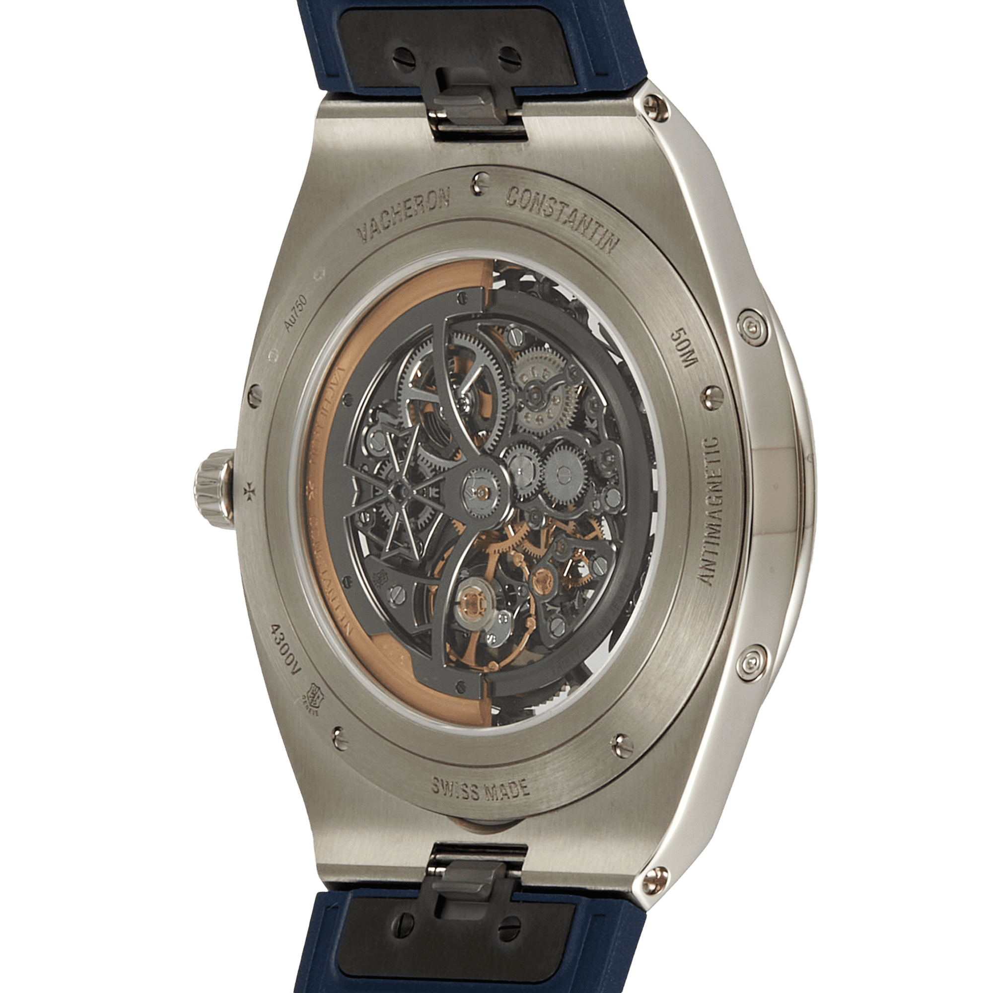 Overseas Ultra-Thin Perpetual Calendar Skeleton White Gold 41mm Product Image 4